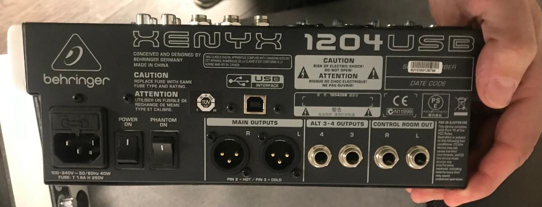 Behringer Xenyx 1204USB (6471)