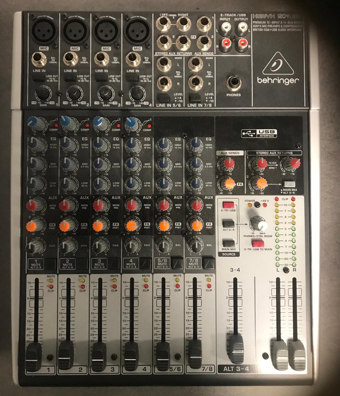 Behringer Xenyx 1204USB (49229)