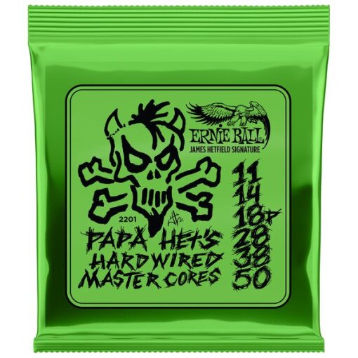 Ernie Ball Papa Het’s Hardwired Master Core String Set : HET Ernie Ball Papa Het’s Hardwired Master Core String Set : HET