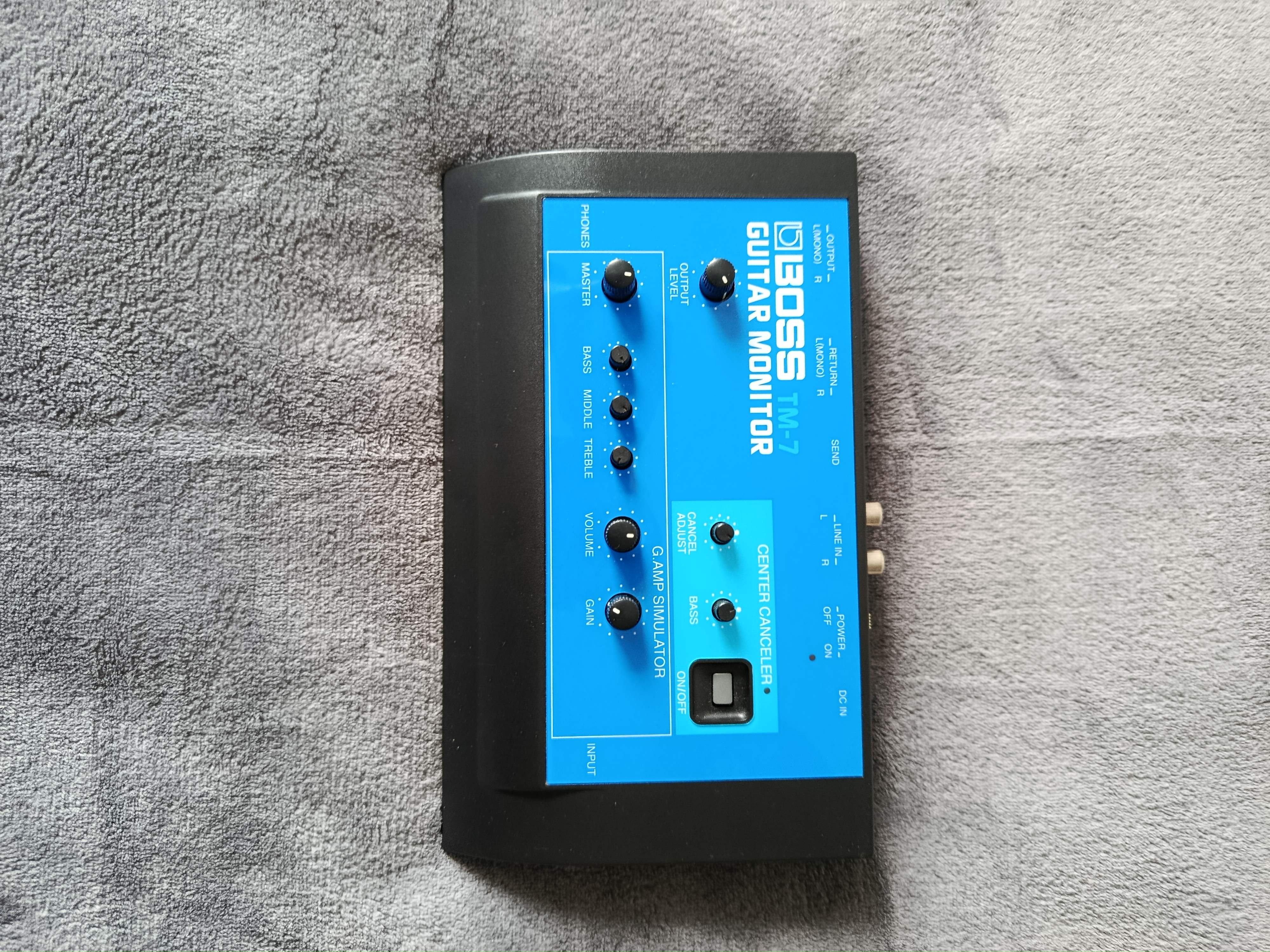 Vends Boss TM-7 Guitar Monitor
