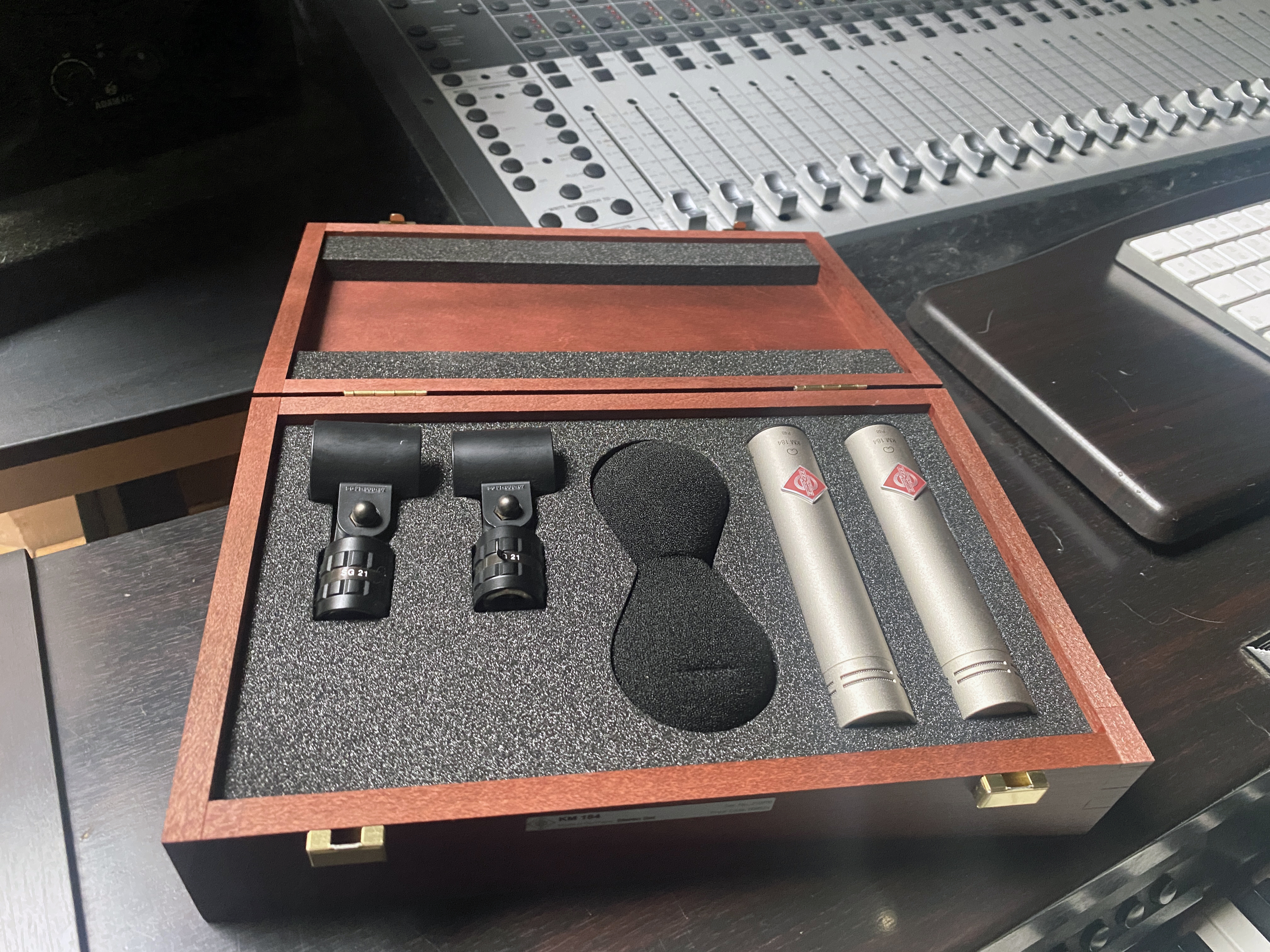 Neumann KM 184 Stéréo set état neuf