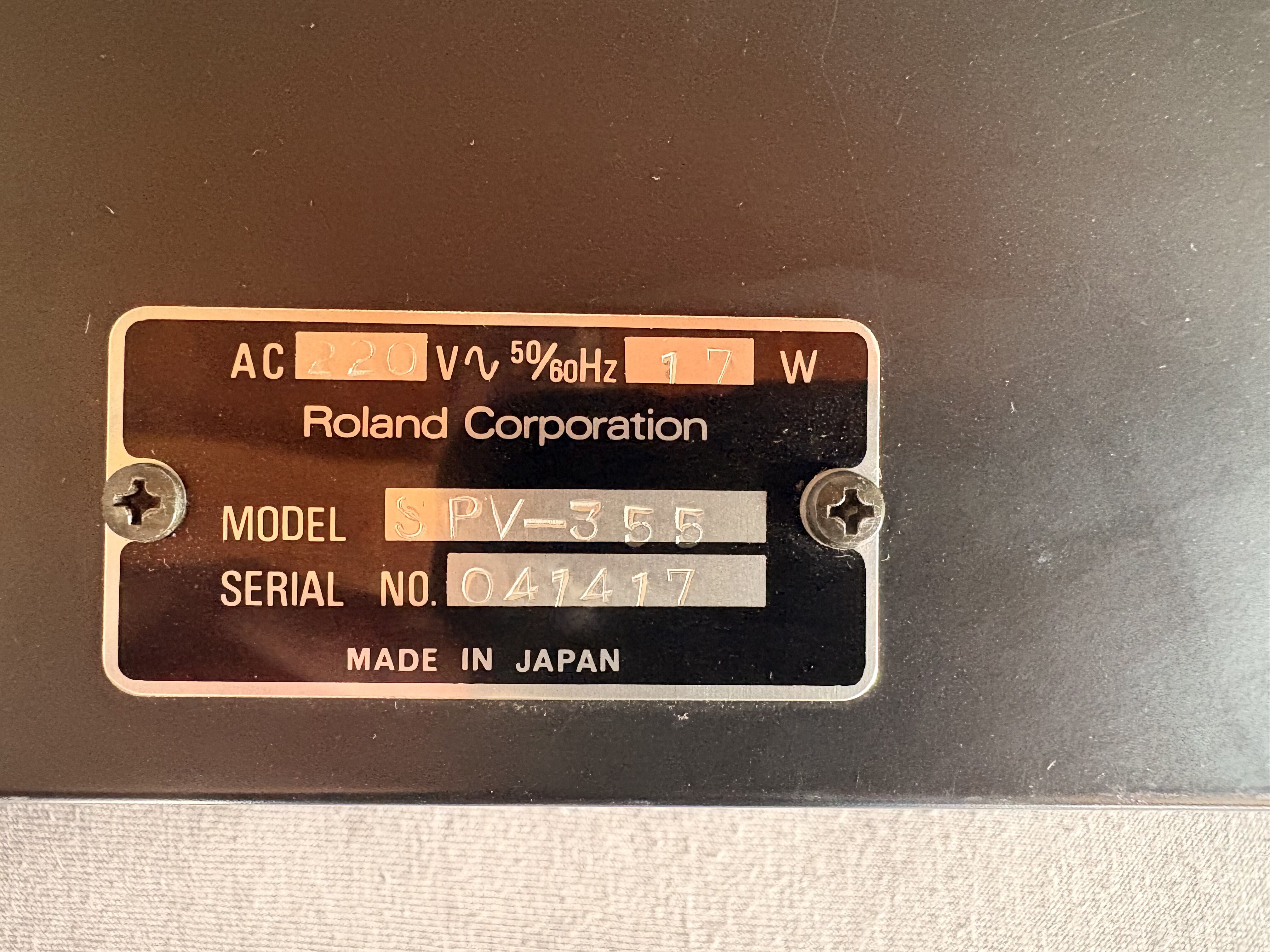 Roland SPV-355 (45631)