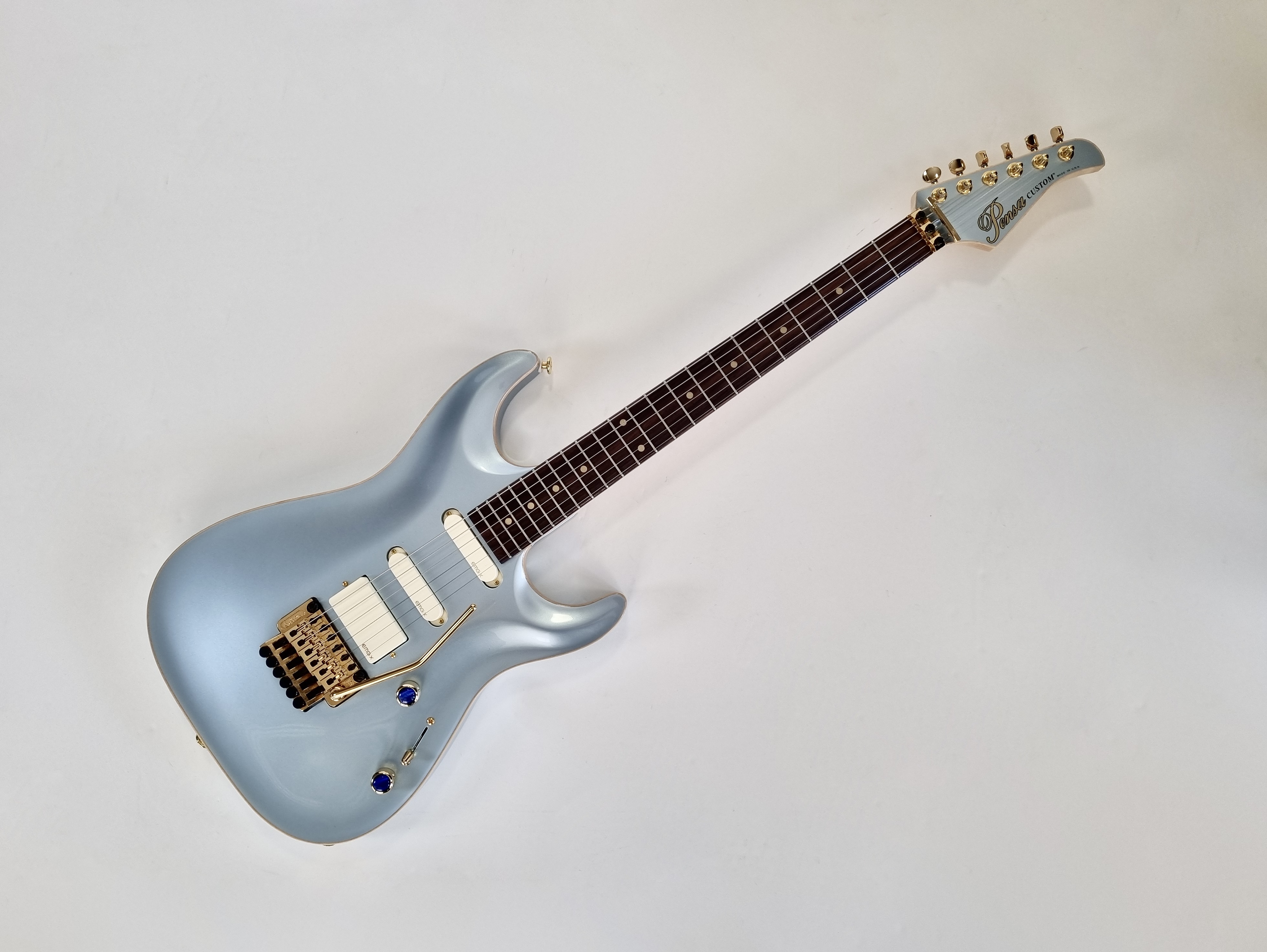 Pensa Custom Guitars MK-D / MK-91 Blue Ice Metallic 2023