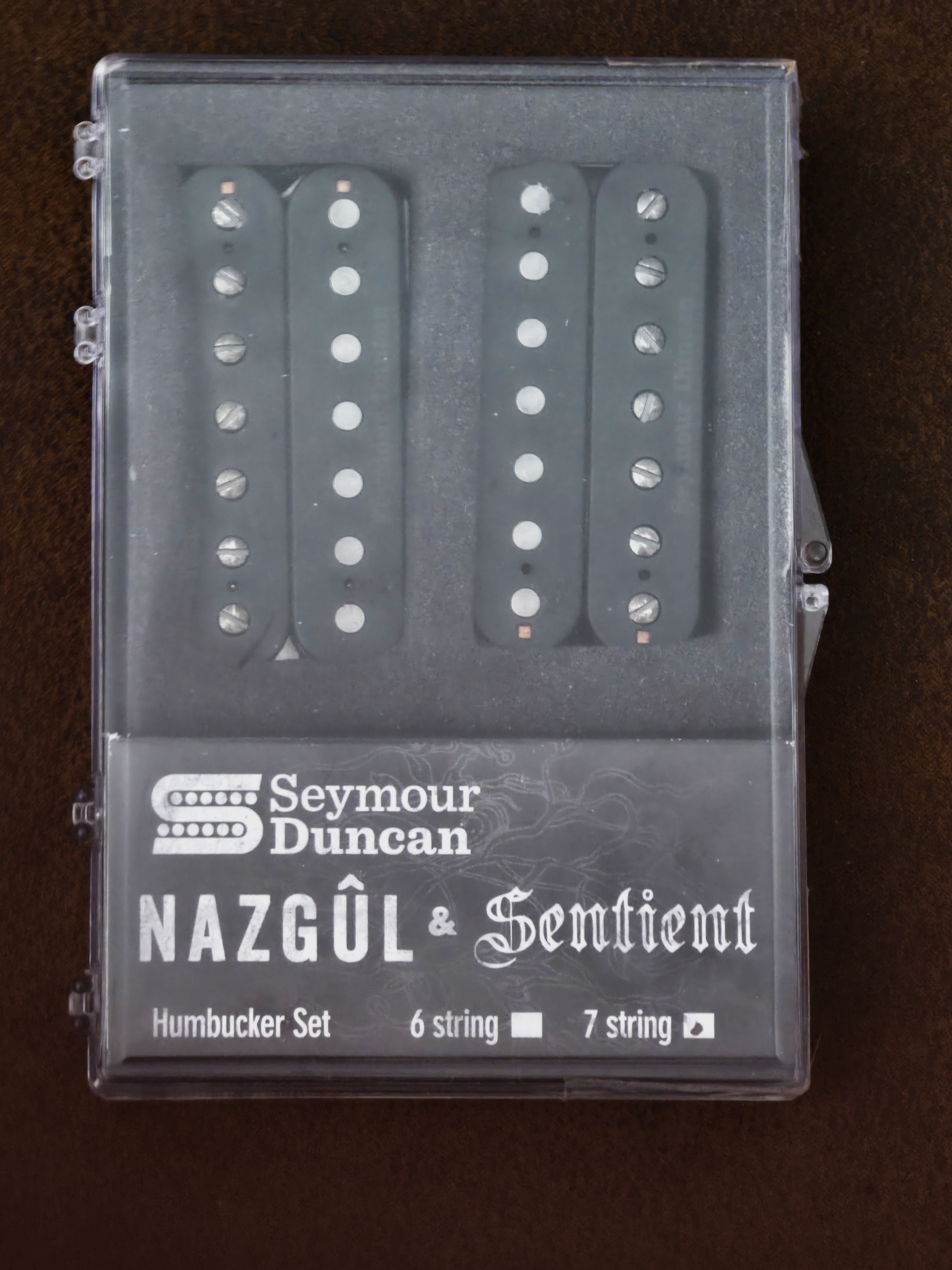 Set Micros Seymour Duncan Nazgûl & Sentient 7-String