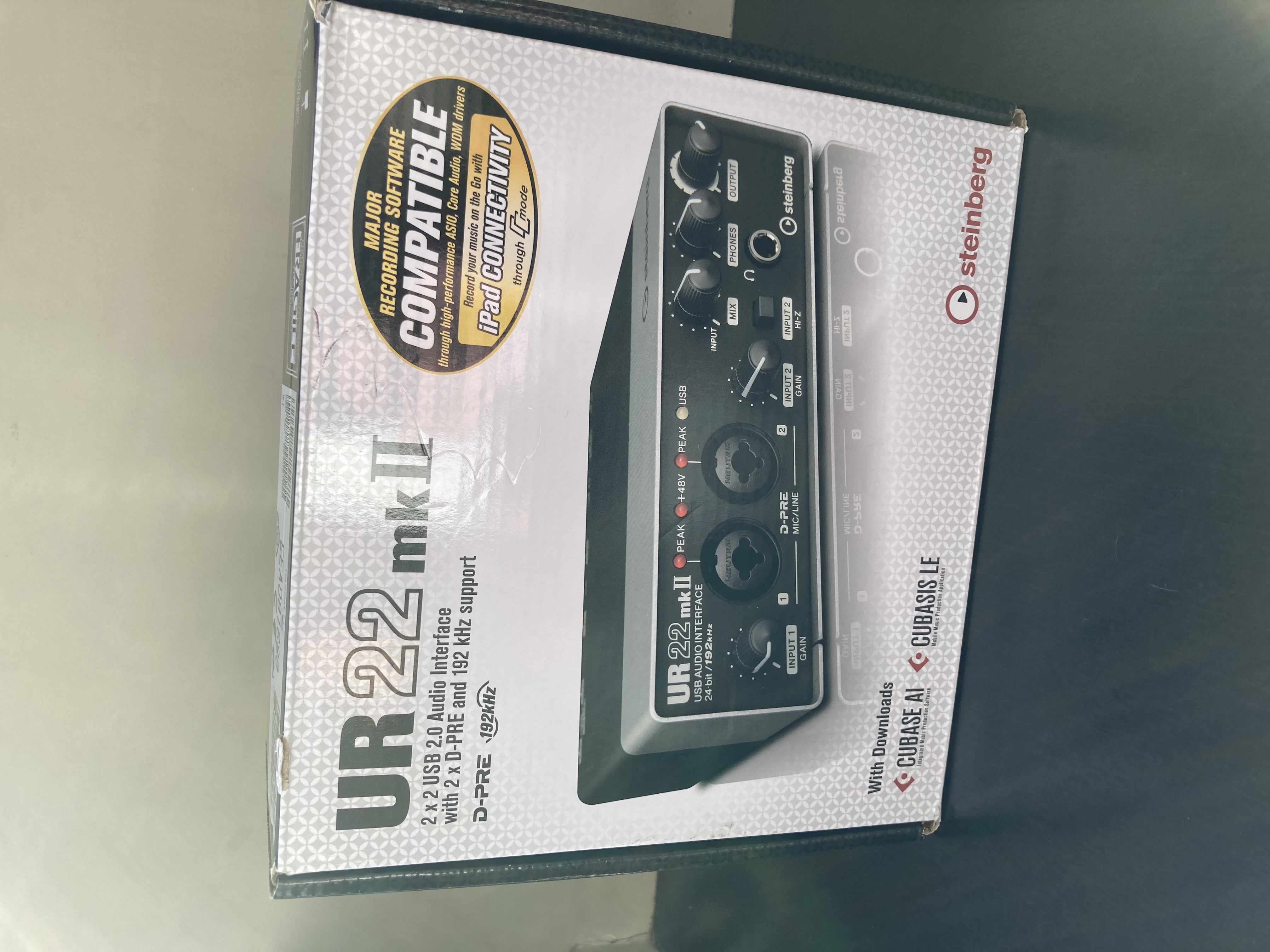 Vends Steinberg UR22 MKII dans sa boite d'origine