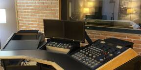 vends meuble studioSterling Modular PLAN E Mixing and Mastering Desk Console 2022 BLACK