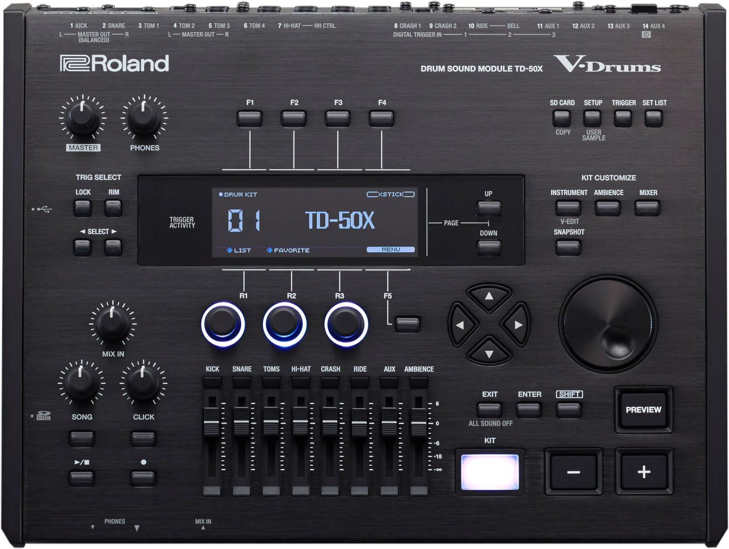 ? Roland TD-50X – Module de sons V-Drums | 2 000 €