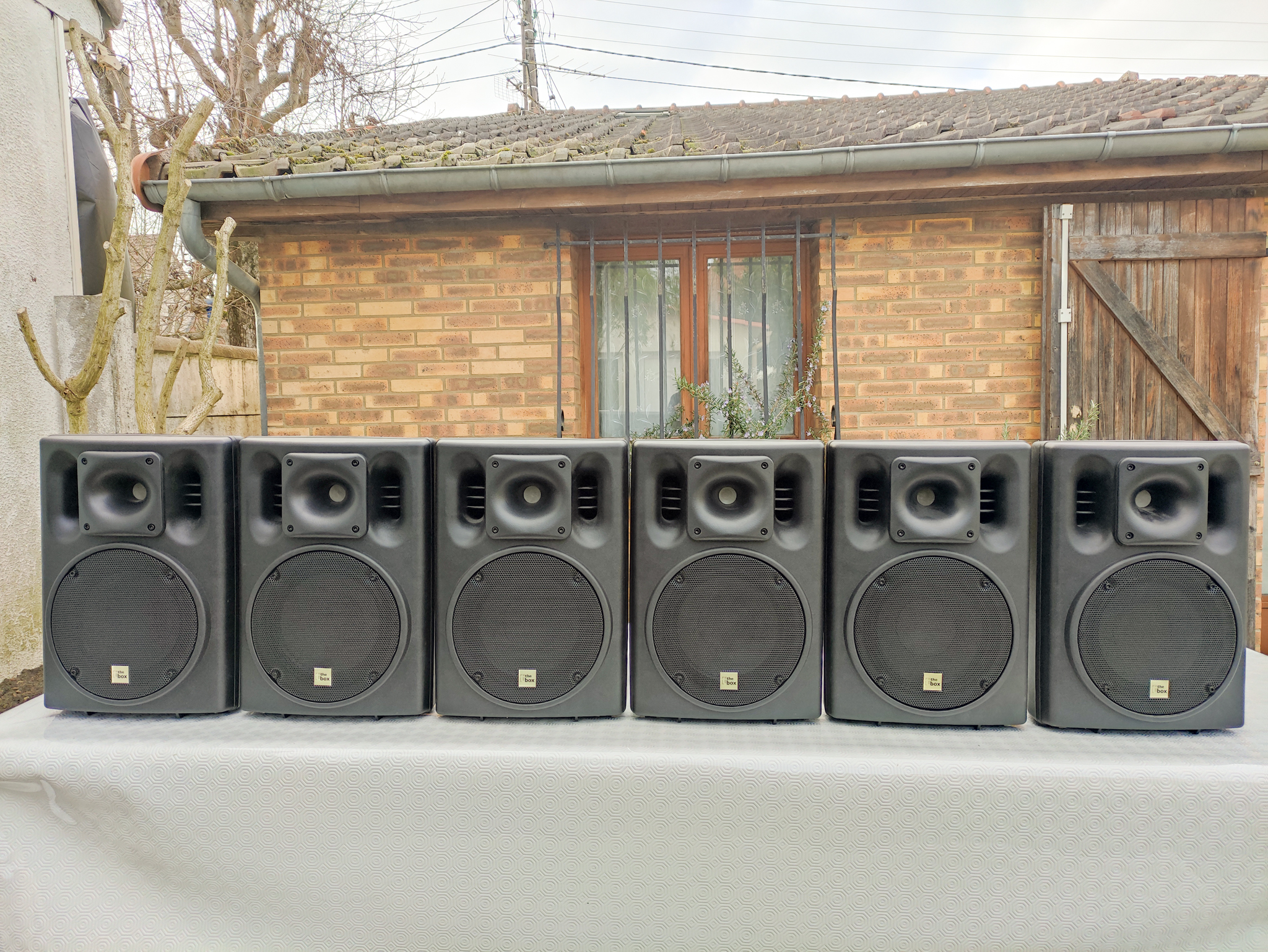 Lot de 6 Enceintes Sono The Box PA108