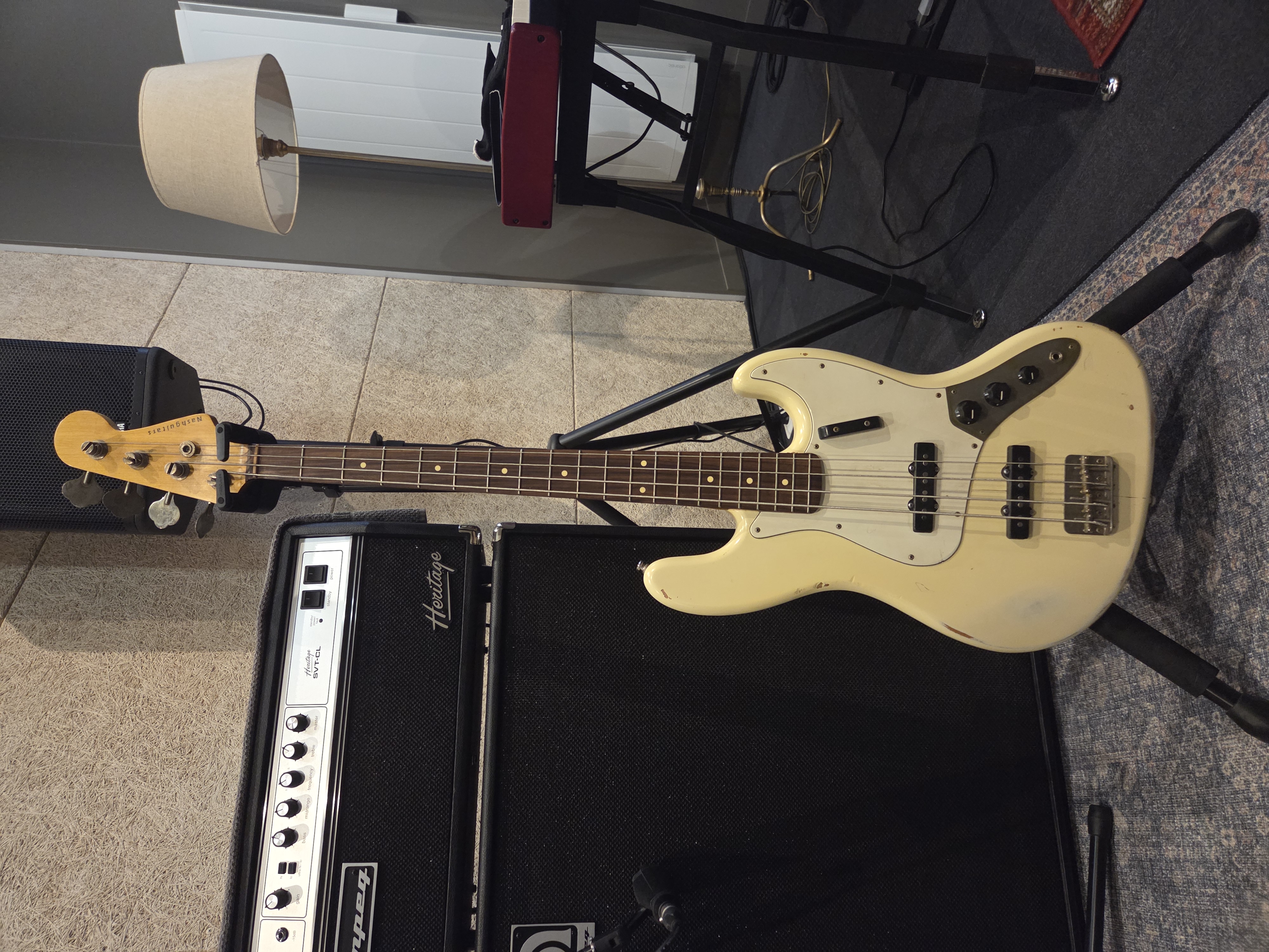 Jazz bass Bill Nash 63 light aged