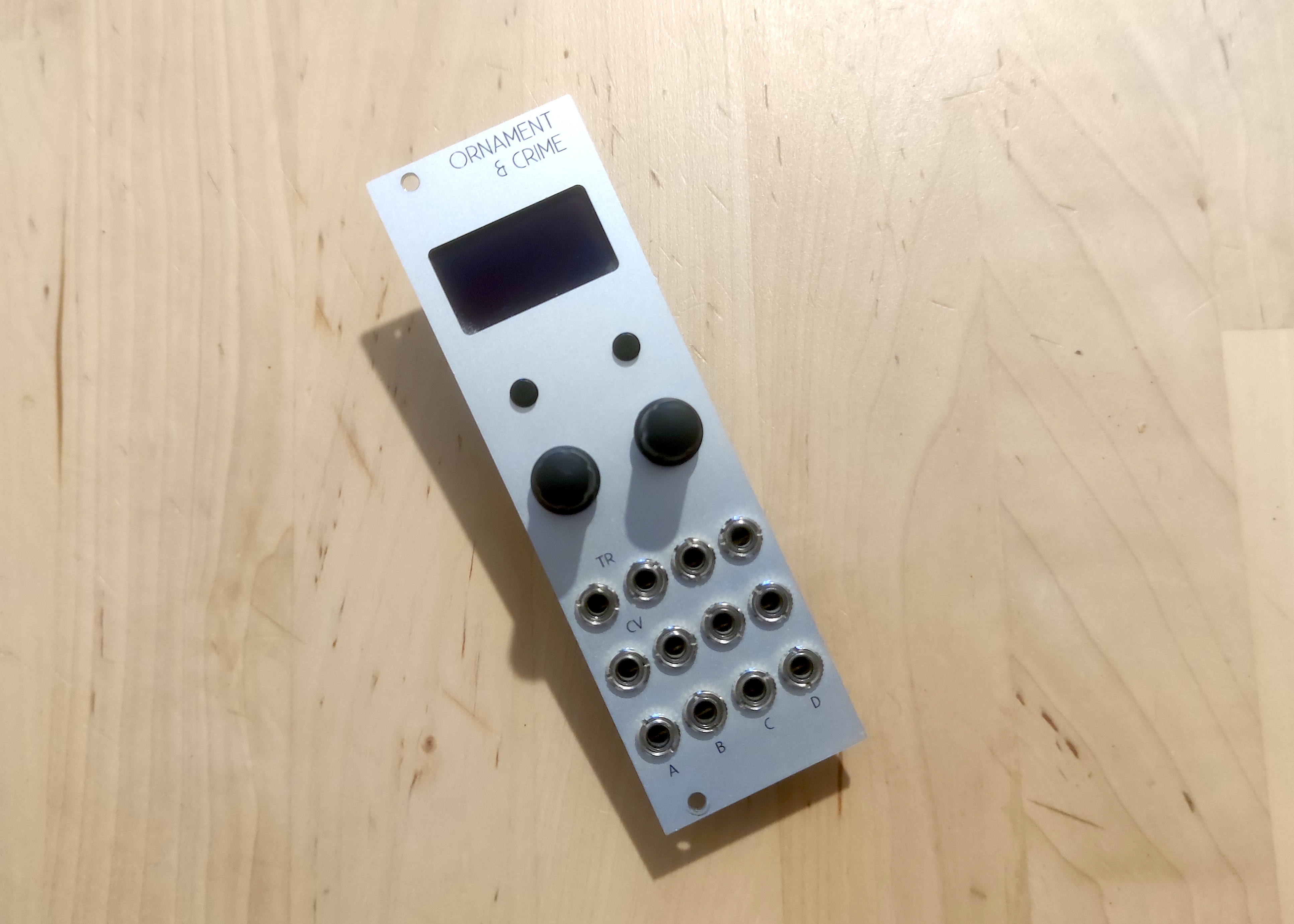 Vend module eurorack uO_C assemblé par Sascha Von Ott