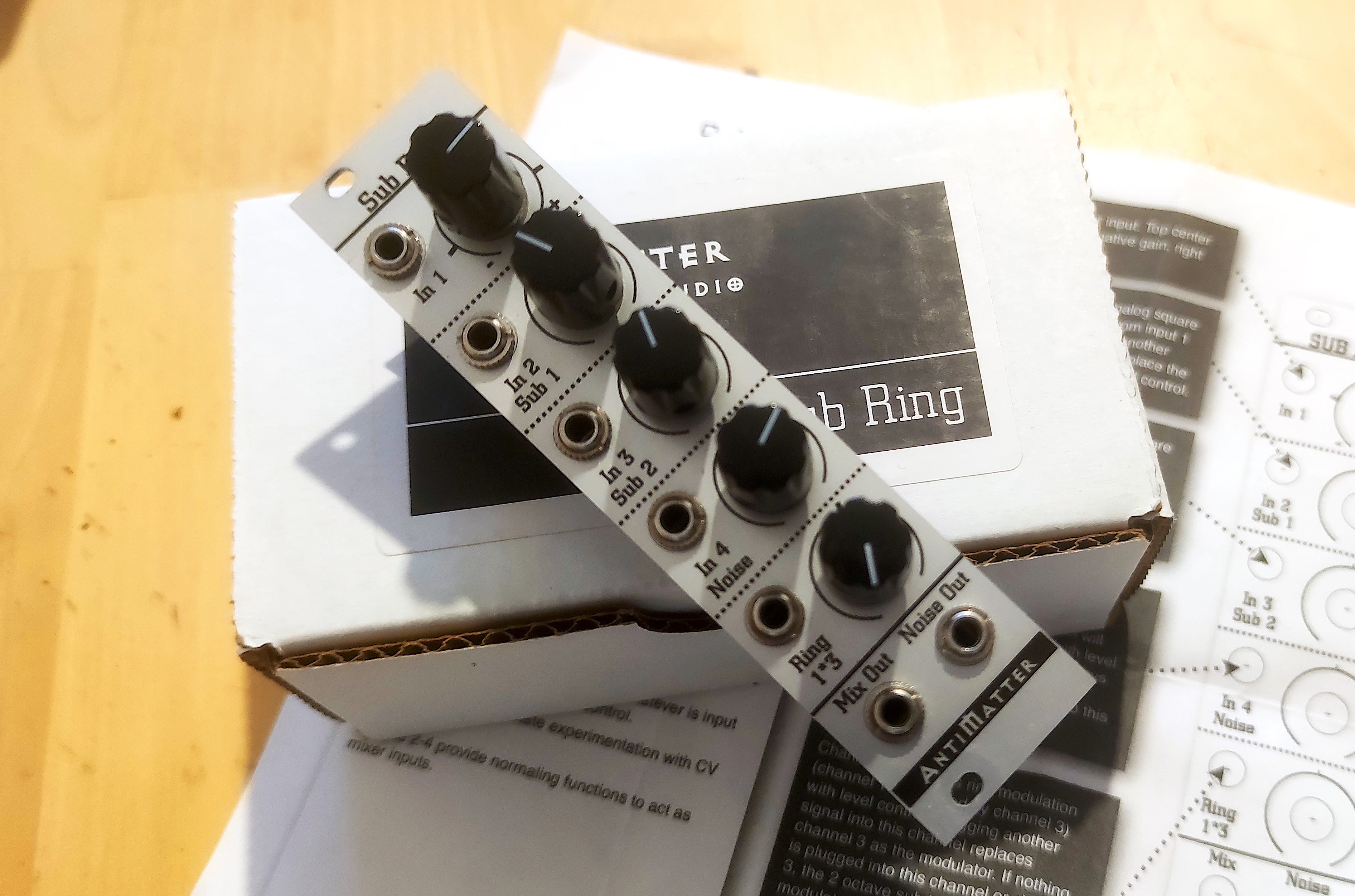 Vends module eurorack Antimatter Audio Sub Ring
