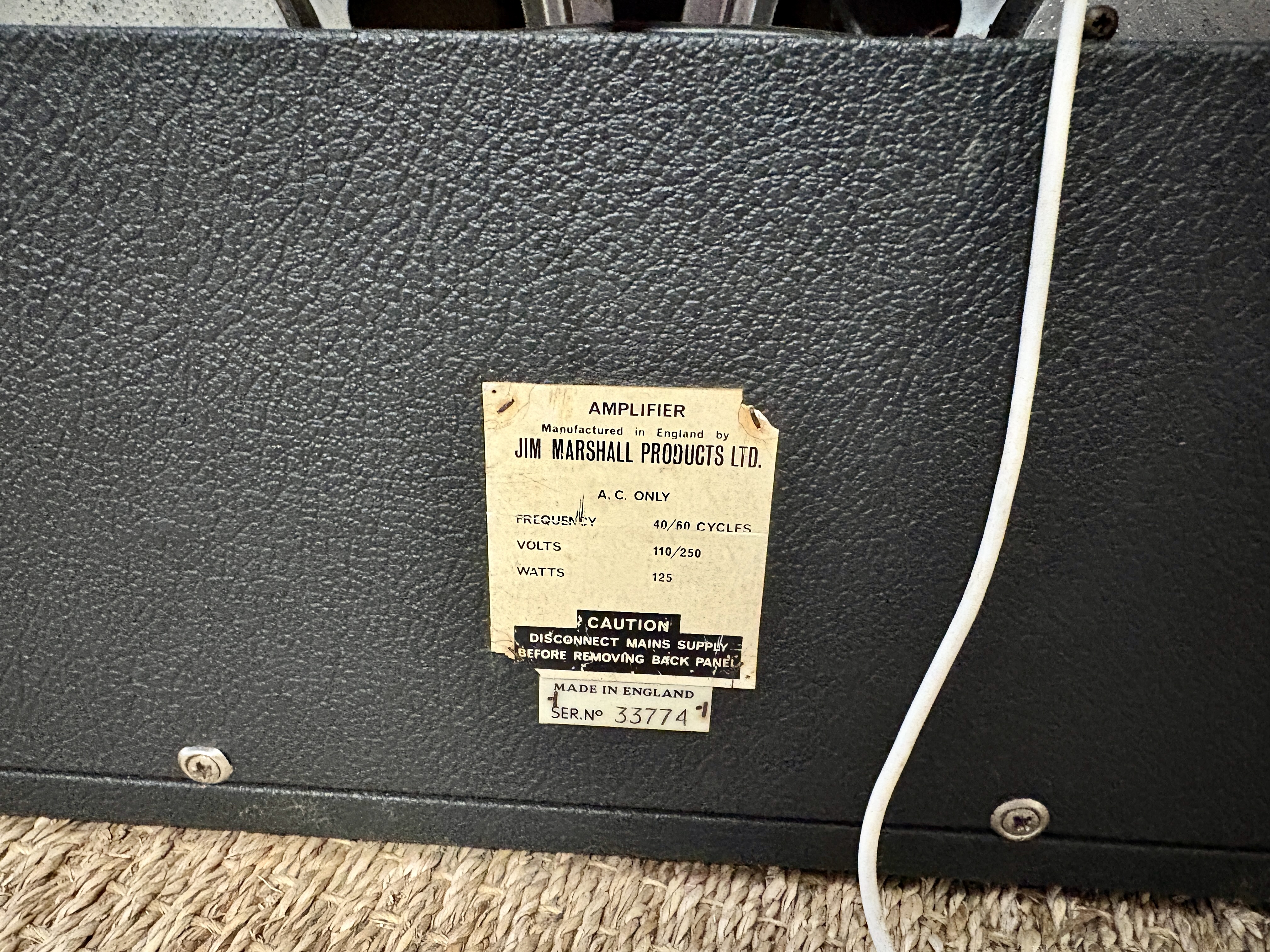Marshall 1987 JMP Lead (1967-1981) (17454)