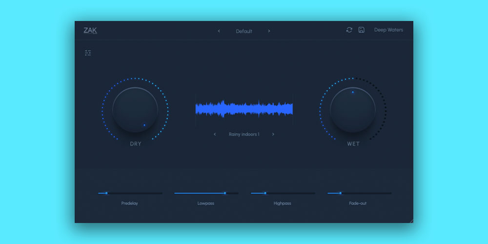 Vends reverb Deep waters via transmission de numéro de série