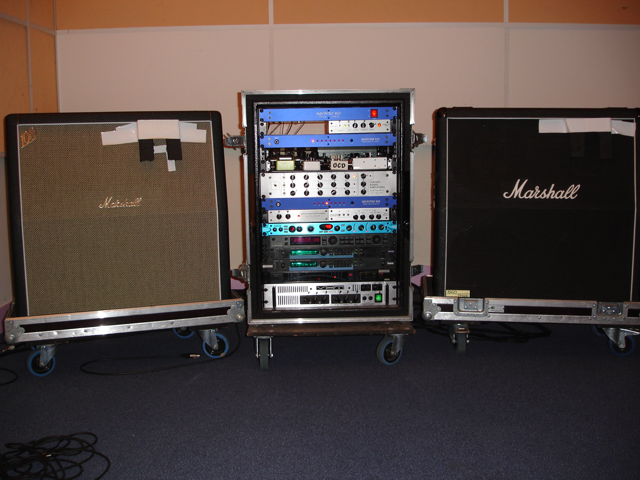 Flight cases pro suspendu 20U