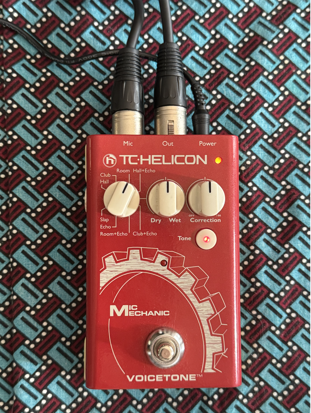 Vends TC Helicon Mic Mechanic