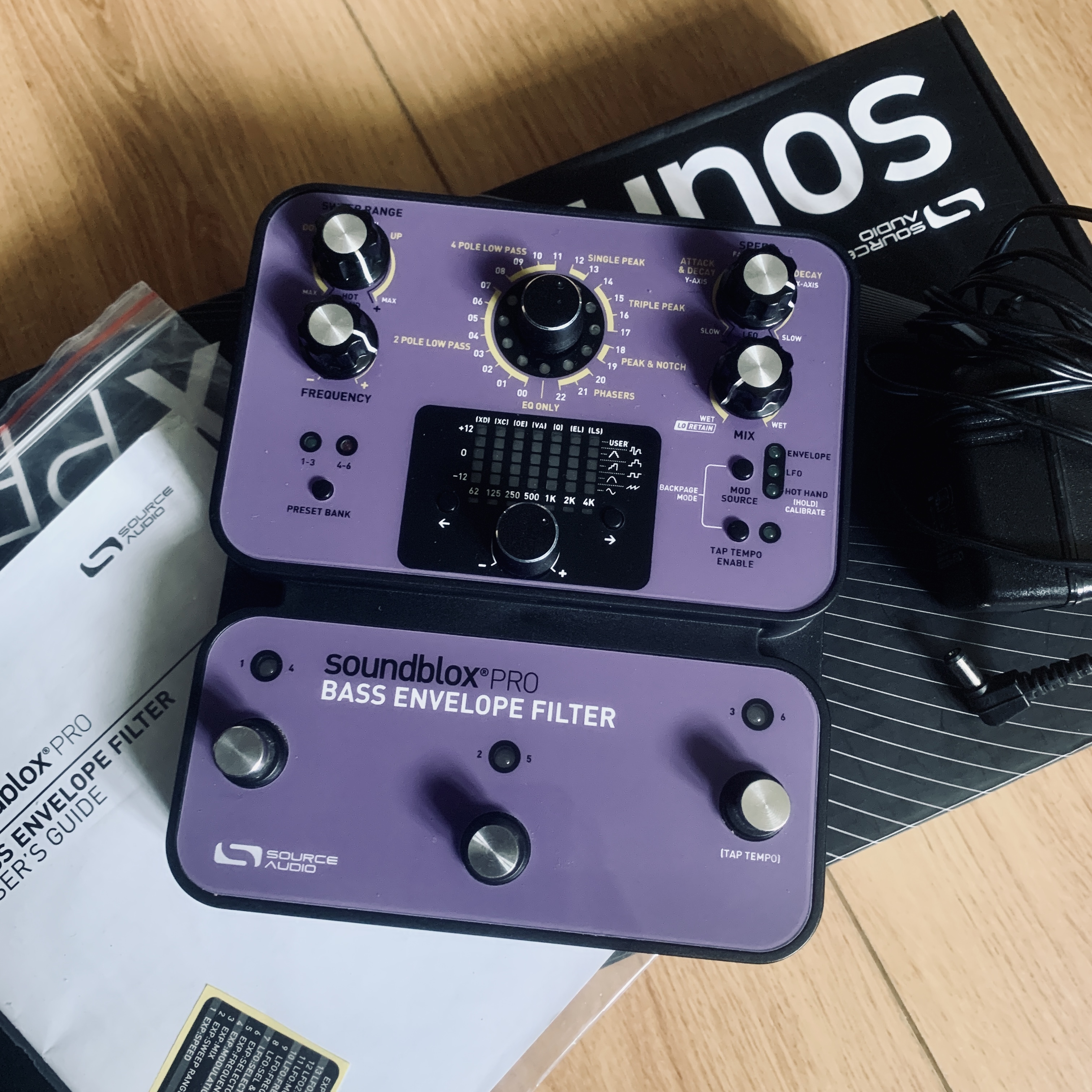 Vends Source Audio Soundblox Pro Bass Envelope Filter (FDP inclus MR/S2S)