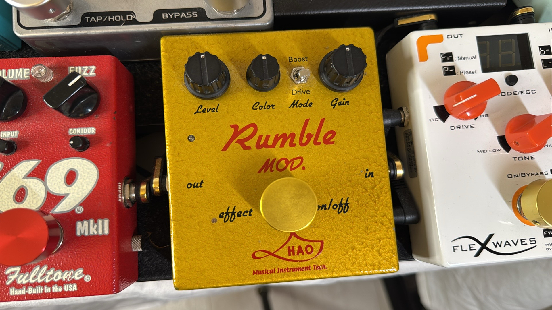 Vend pédale Hao Rumble Mod