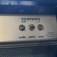 Ampeg V4B 1972 vintage tête ampli basse lampes USA