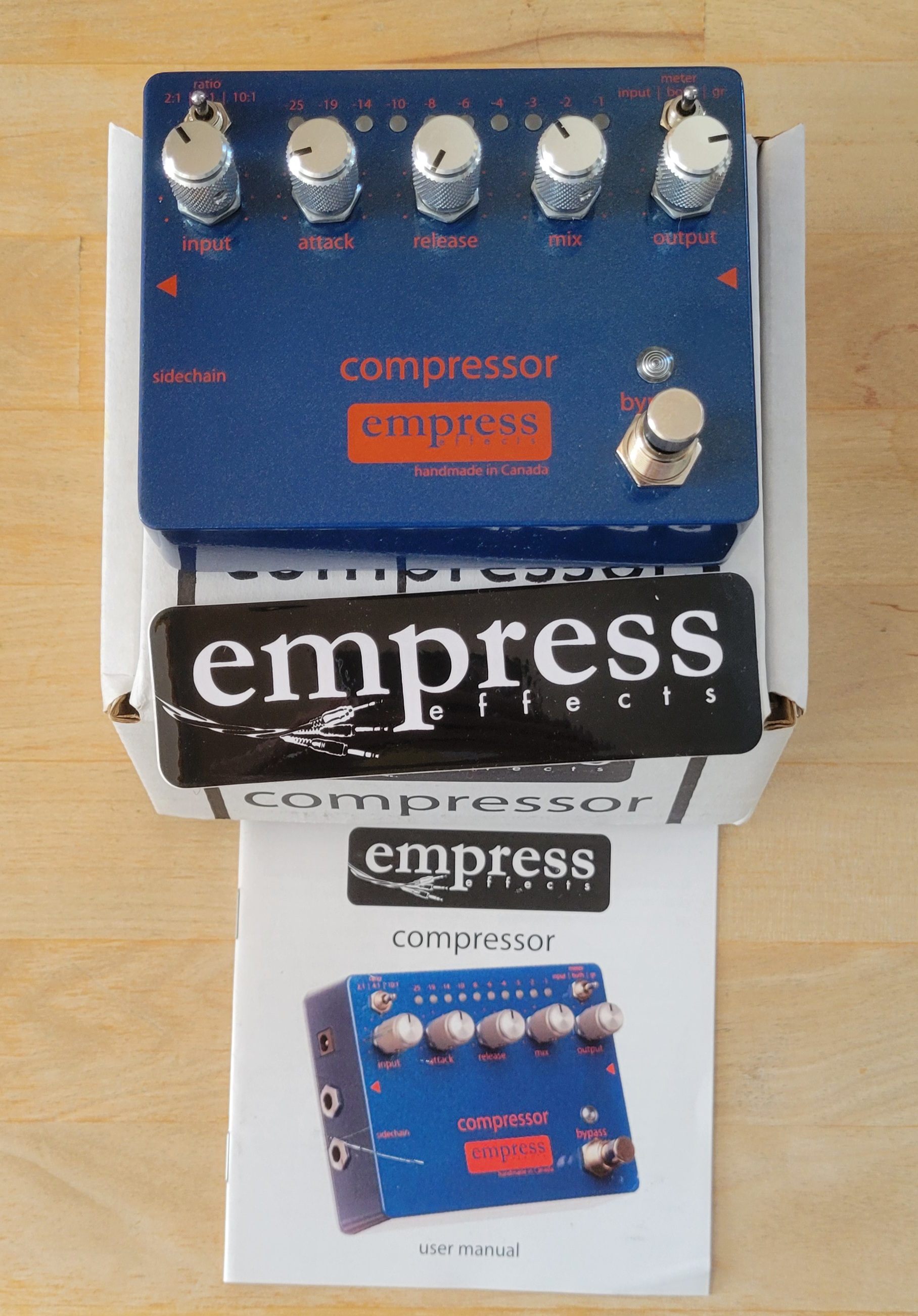 Vends pédale Empress Compressor