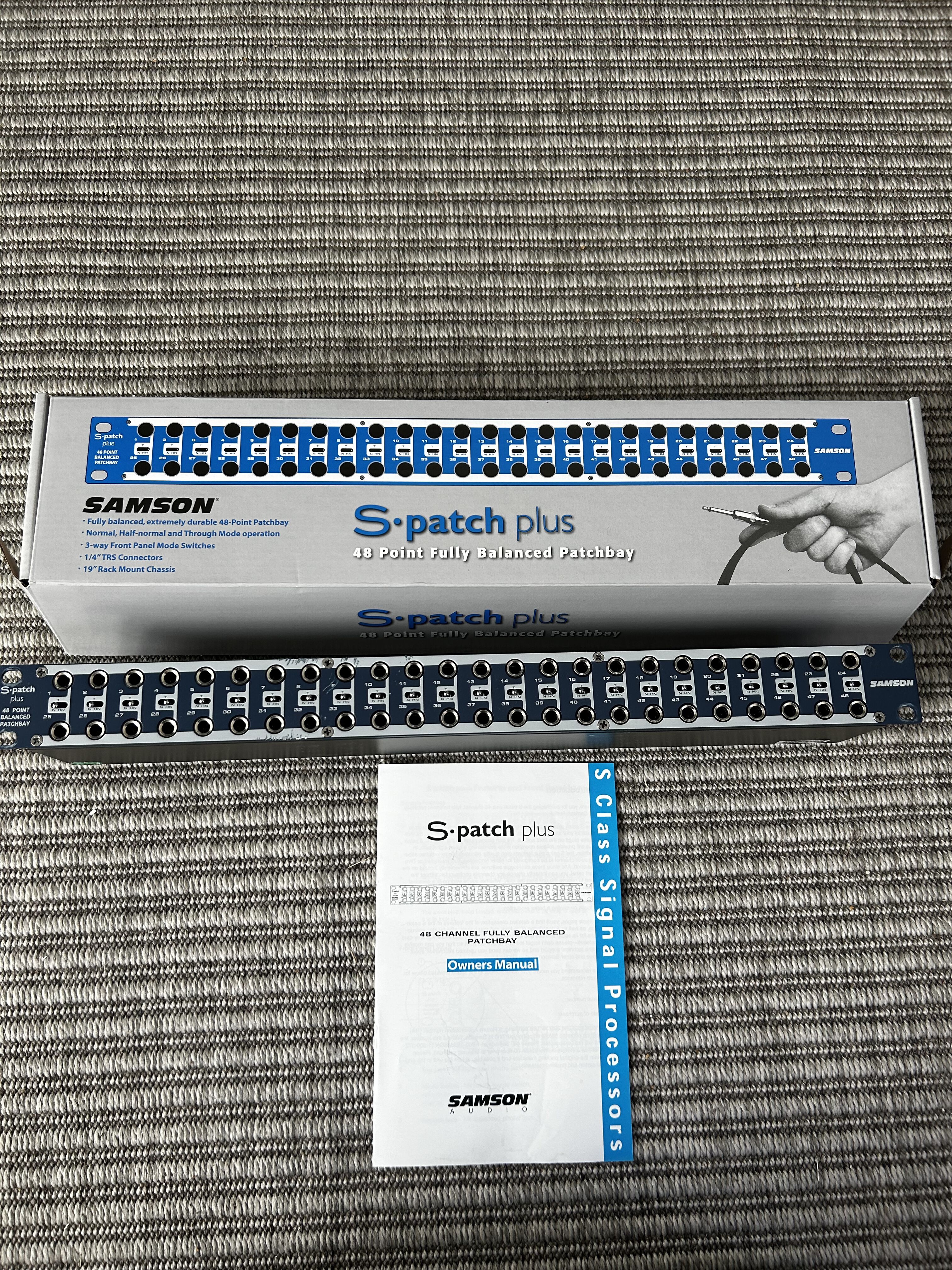 Patchbay Samson S Patch Plus 48 ports