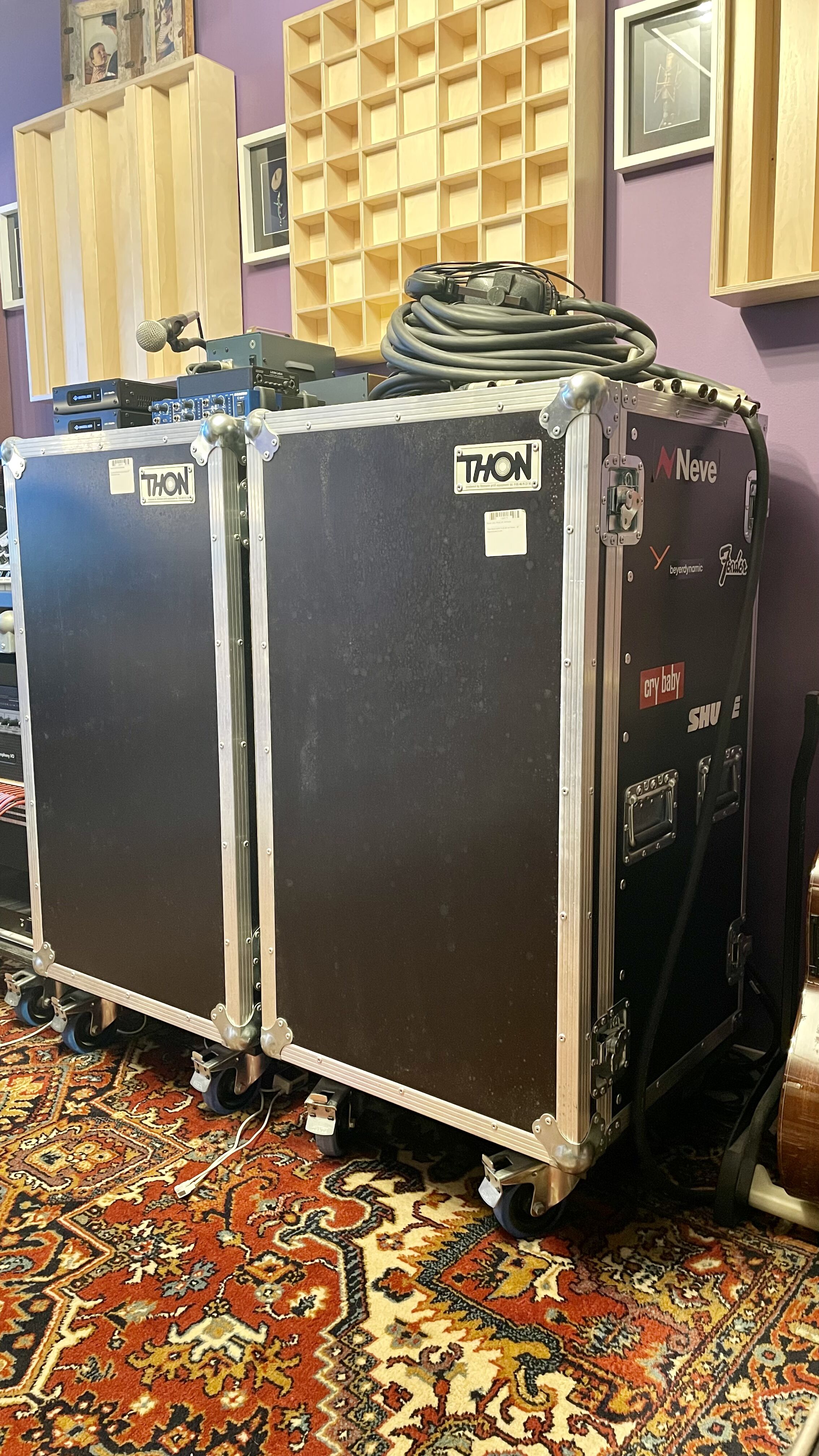 Vends 2 flight cases 20U (prix pou un)