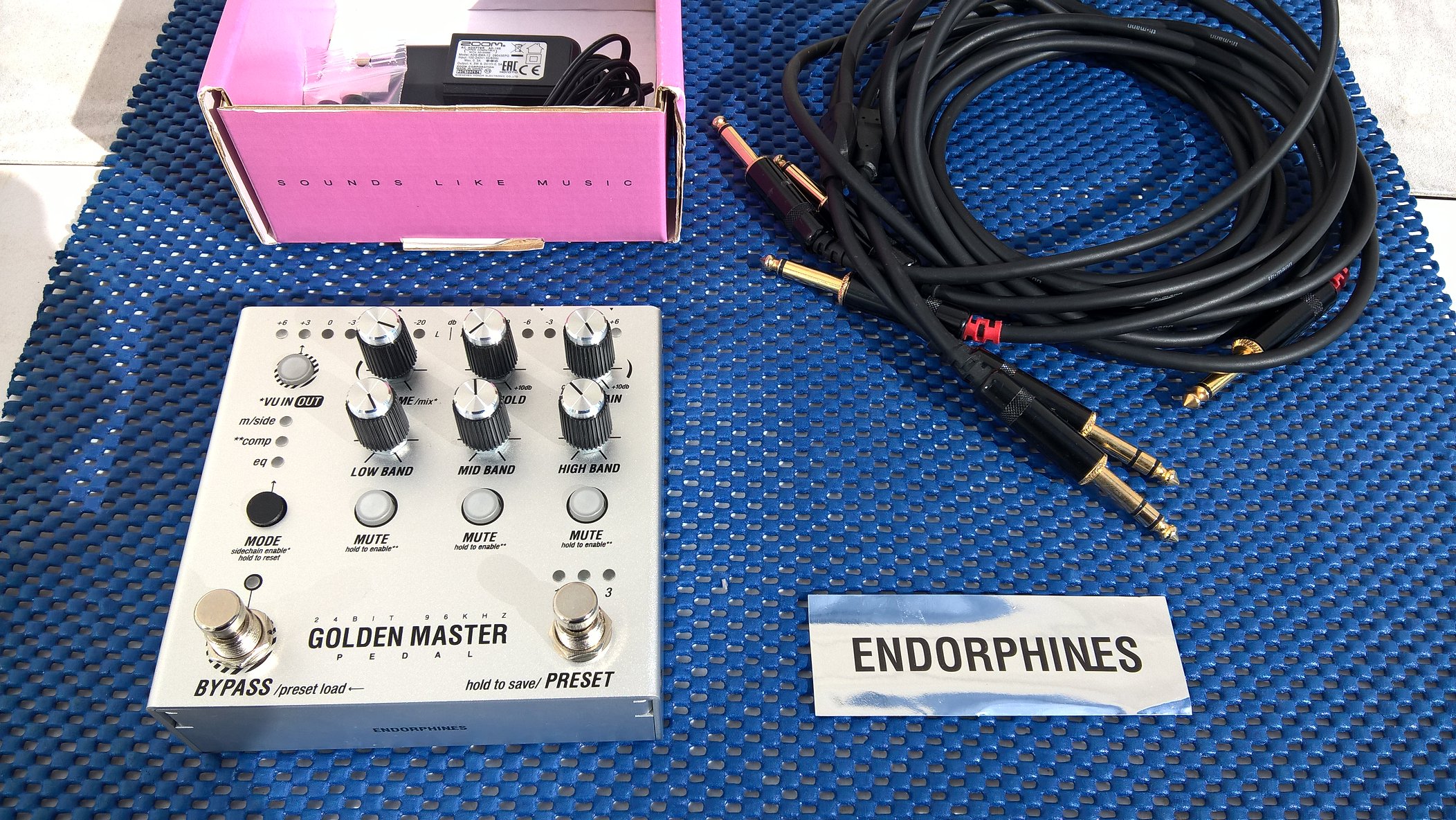 Vends Endorphin.es Golden Master Pedal