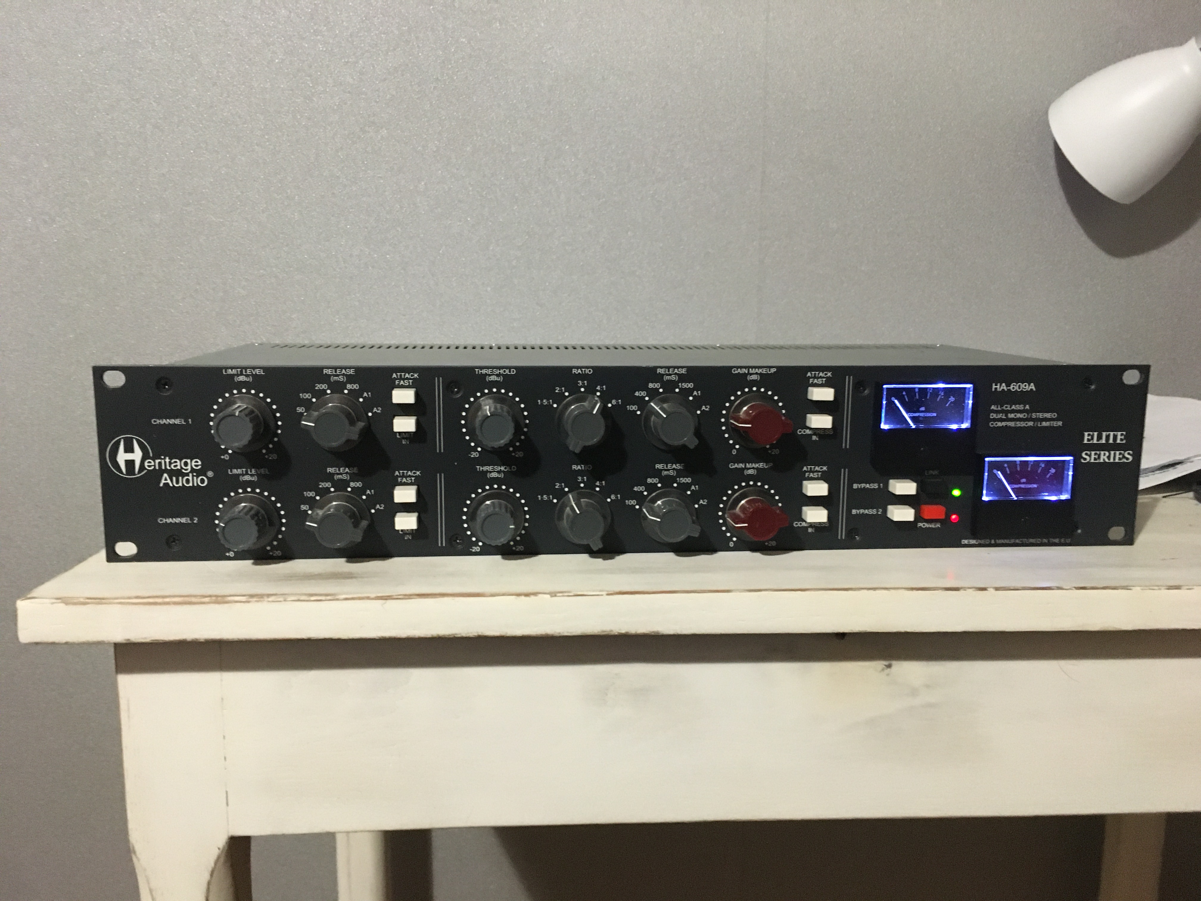 Heritage Audio Ha 609 Double compresseur - limiteur