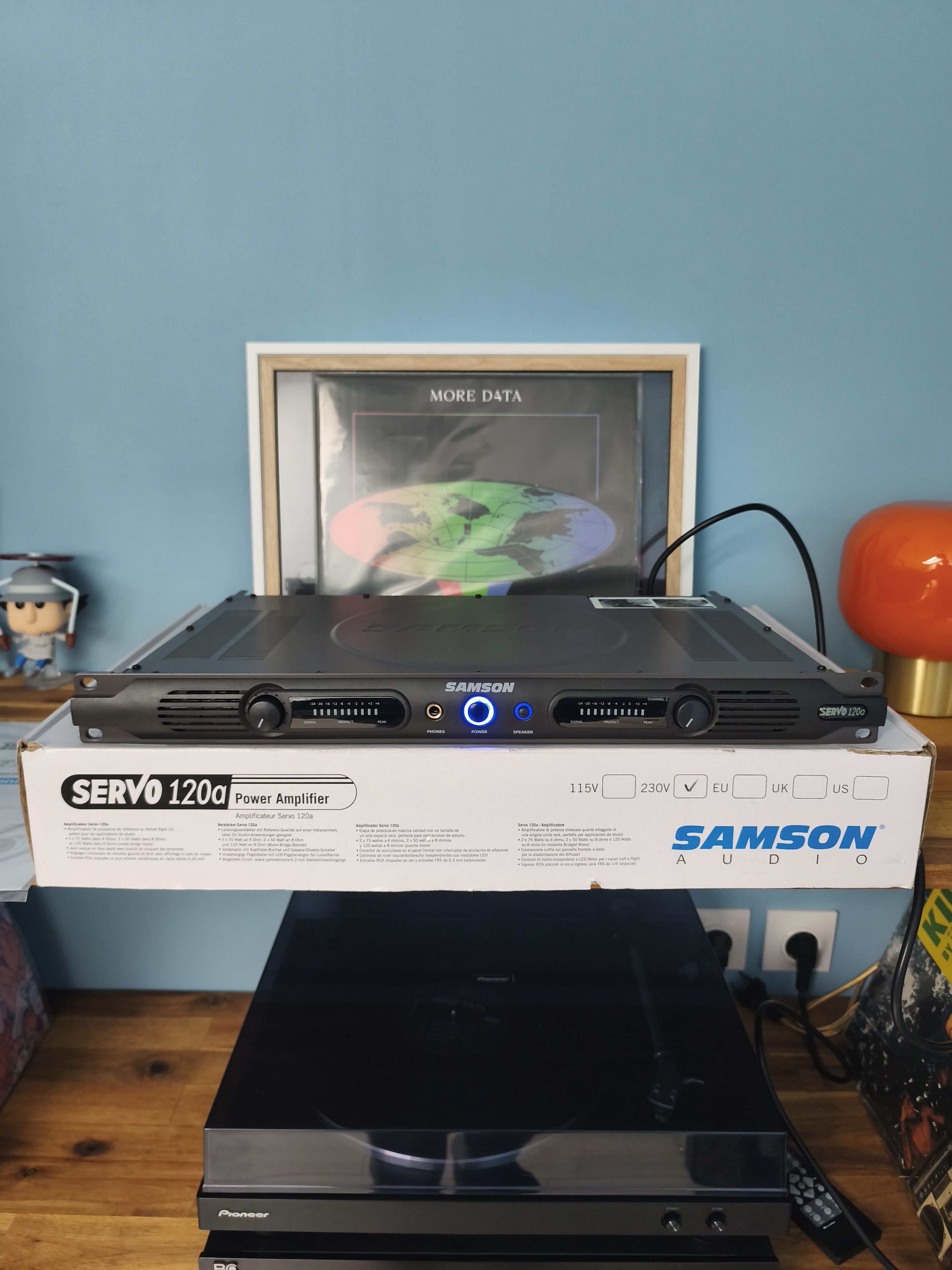 Amplificateur de puissance samson servo 120A