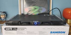 Amplificateur de puissance samson servo 120A