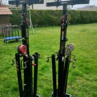 vends 2 pieds fantek t 103 avec embase au dessus pour des structures
