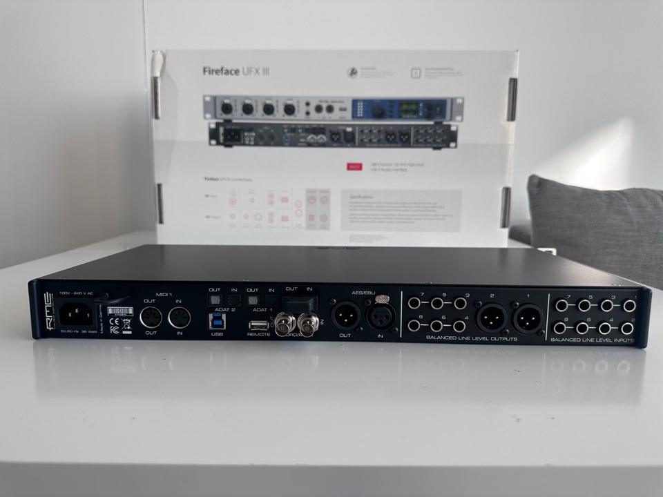 Interface audio RME Fireface UFX III