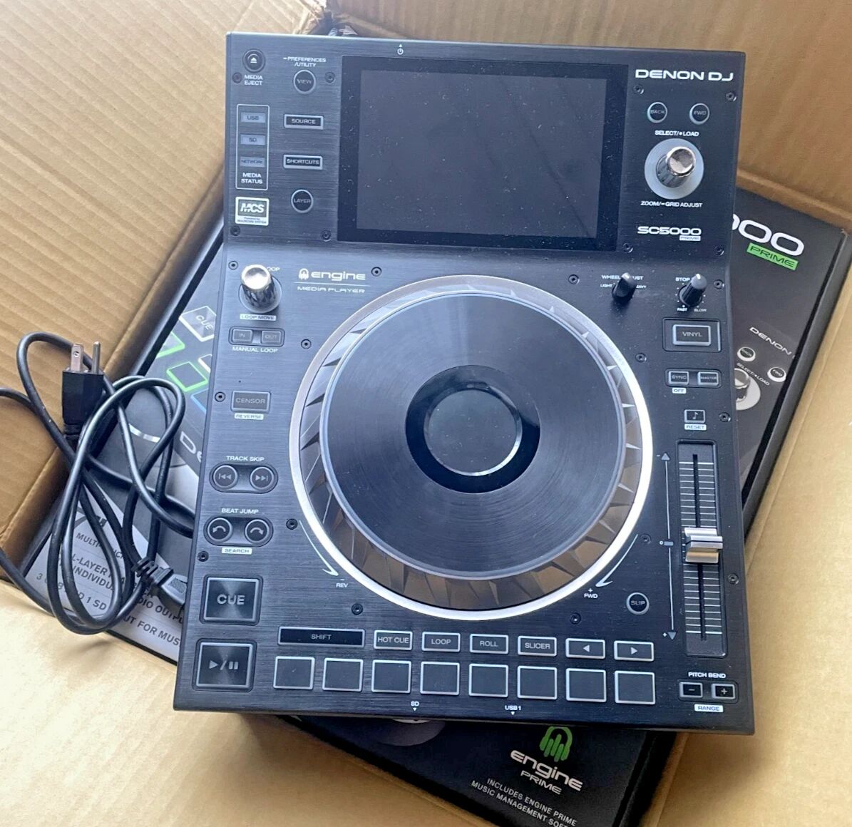 Denon SC5000 PRIME Professional DJ Media Player
