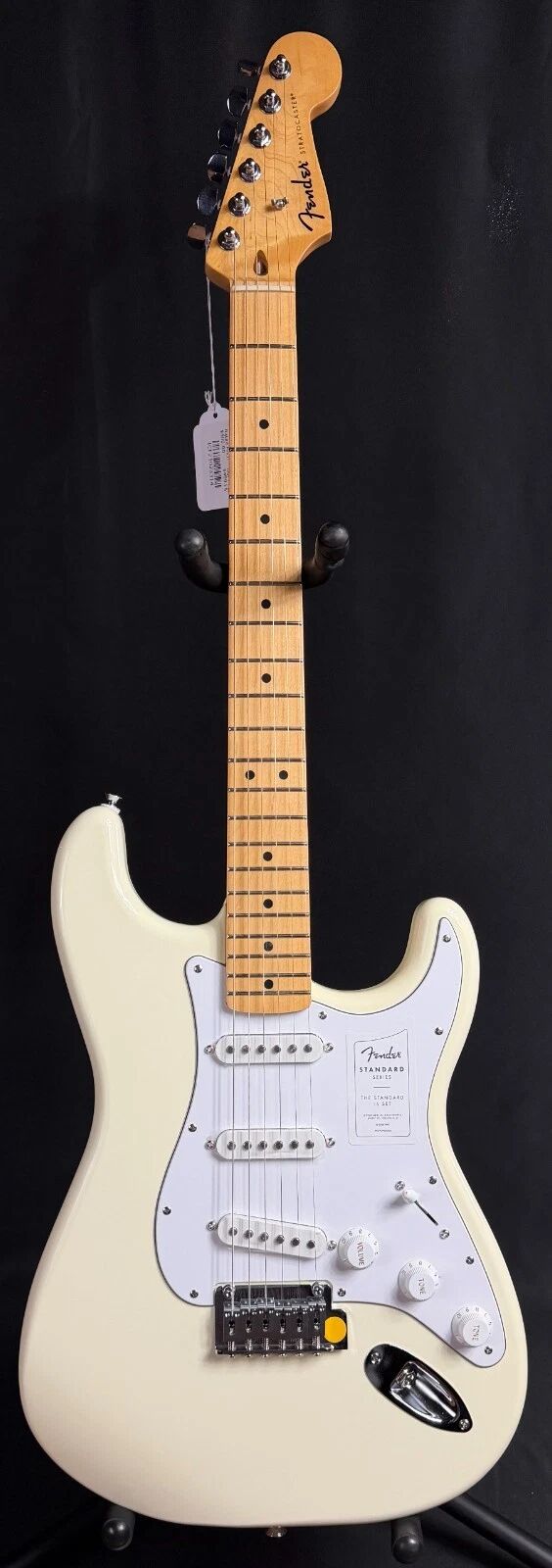 Fender Standard Stratocaster (2025) Electric Guitar Olympic White Finish