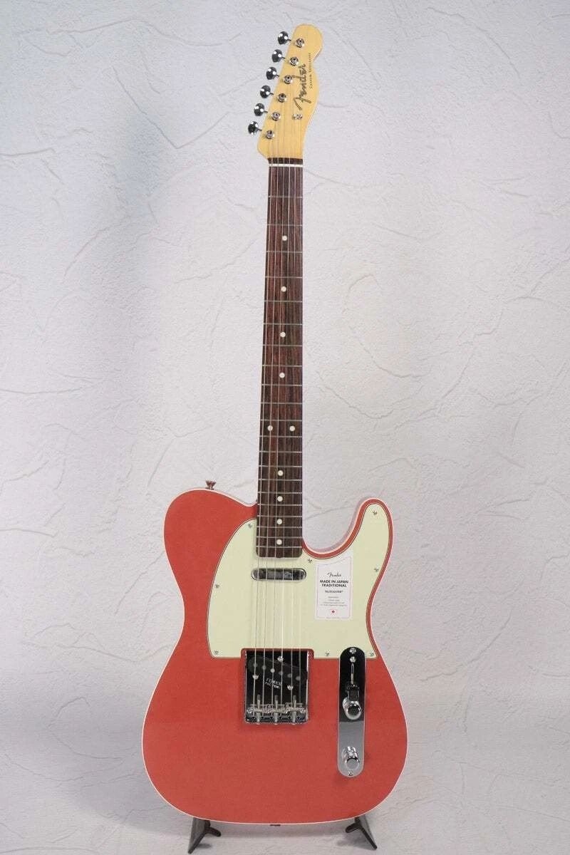 Fender Made in Japan Traditional 60s Telecaster Custom Rosewood Fiesta Red