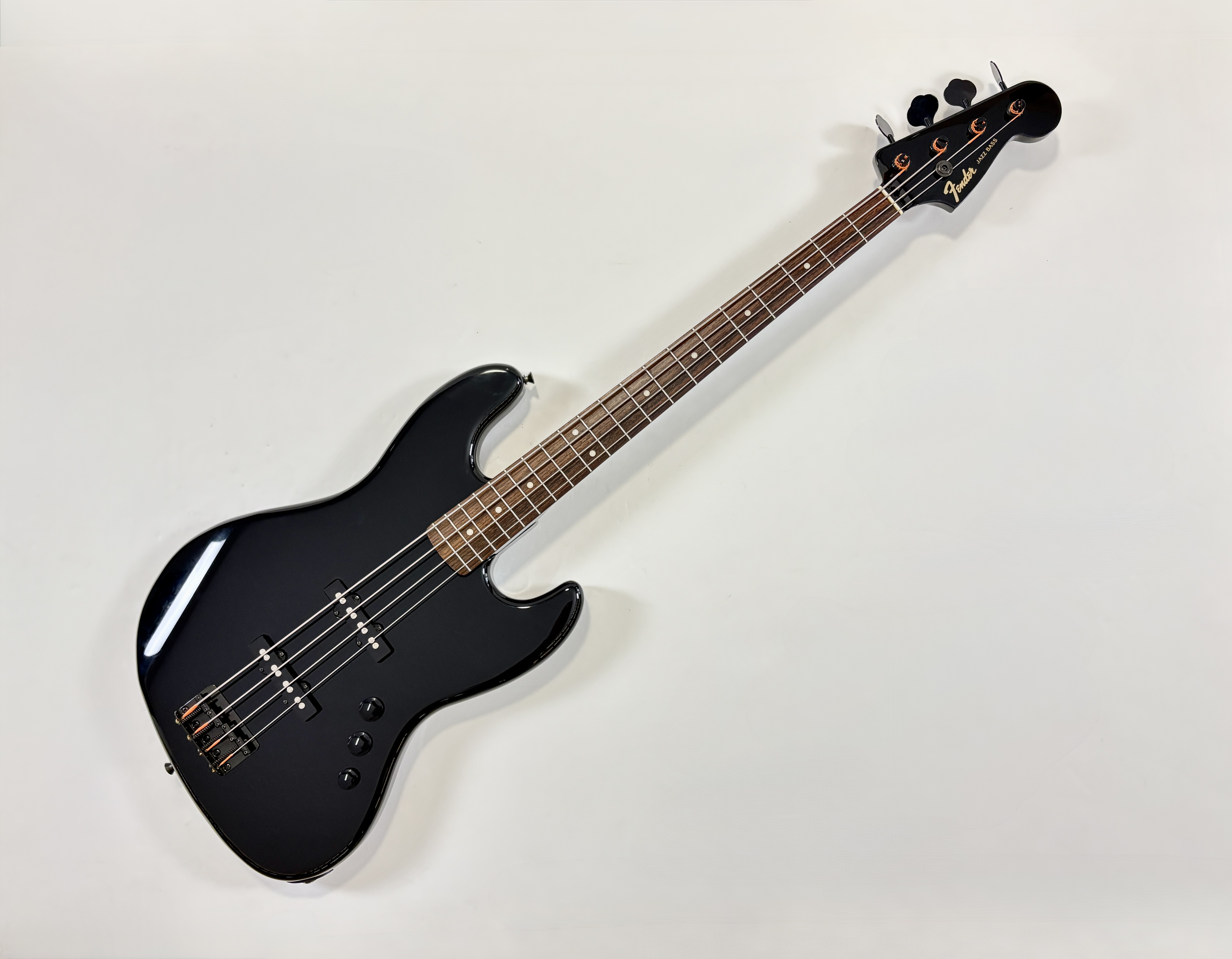 Fender Jazz Bass 2004-2005 Black Crafted in Japan