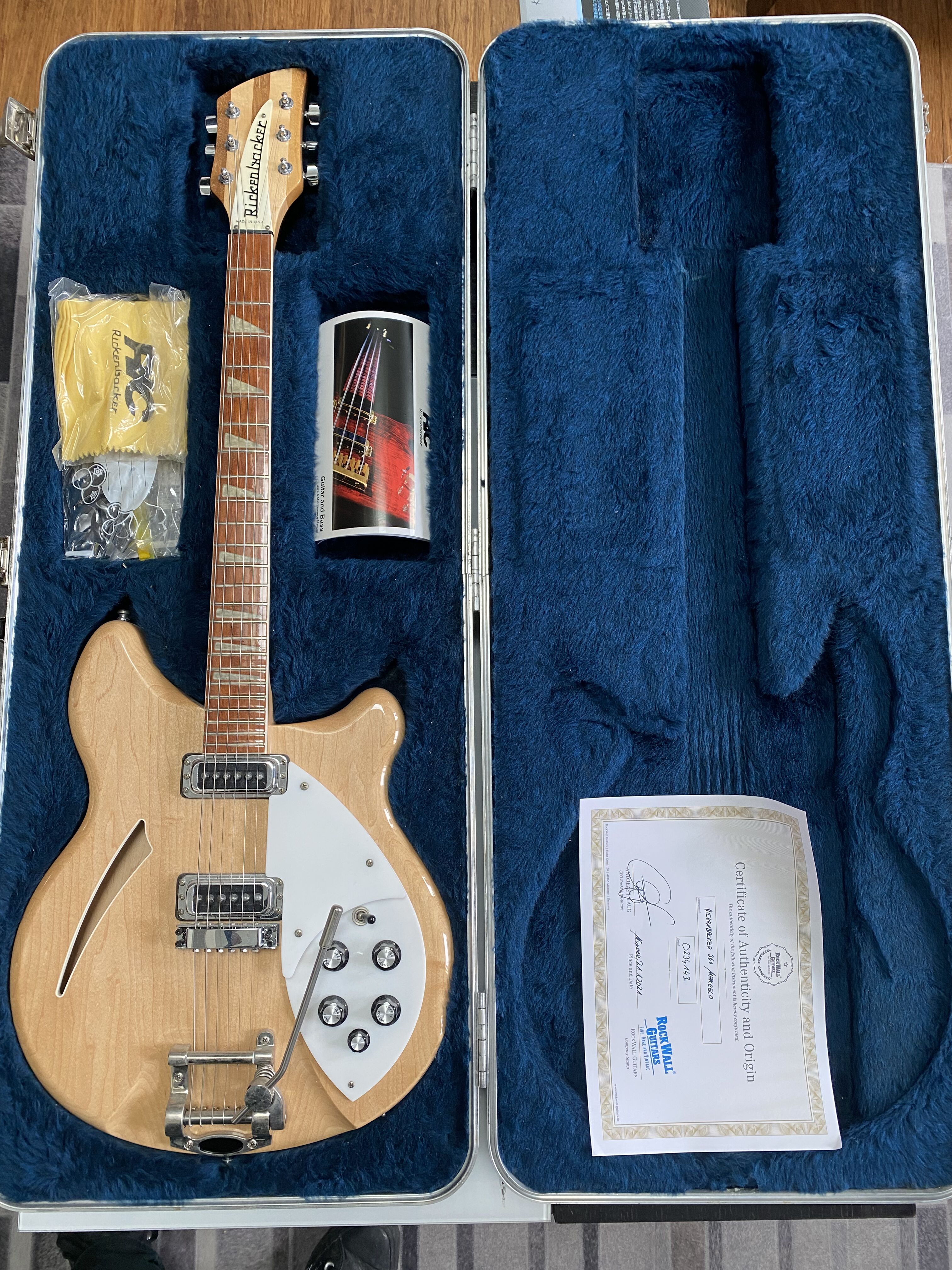 Vends Rickenbacker 360 Maplego
