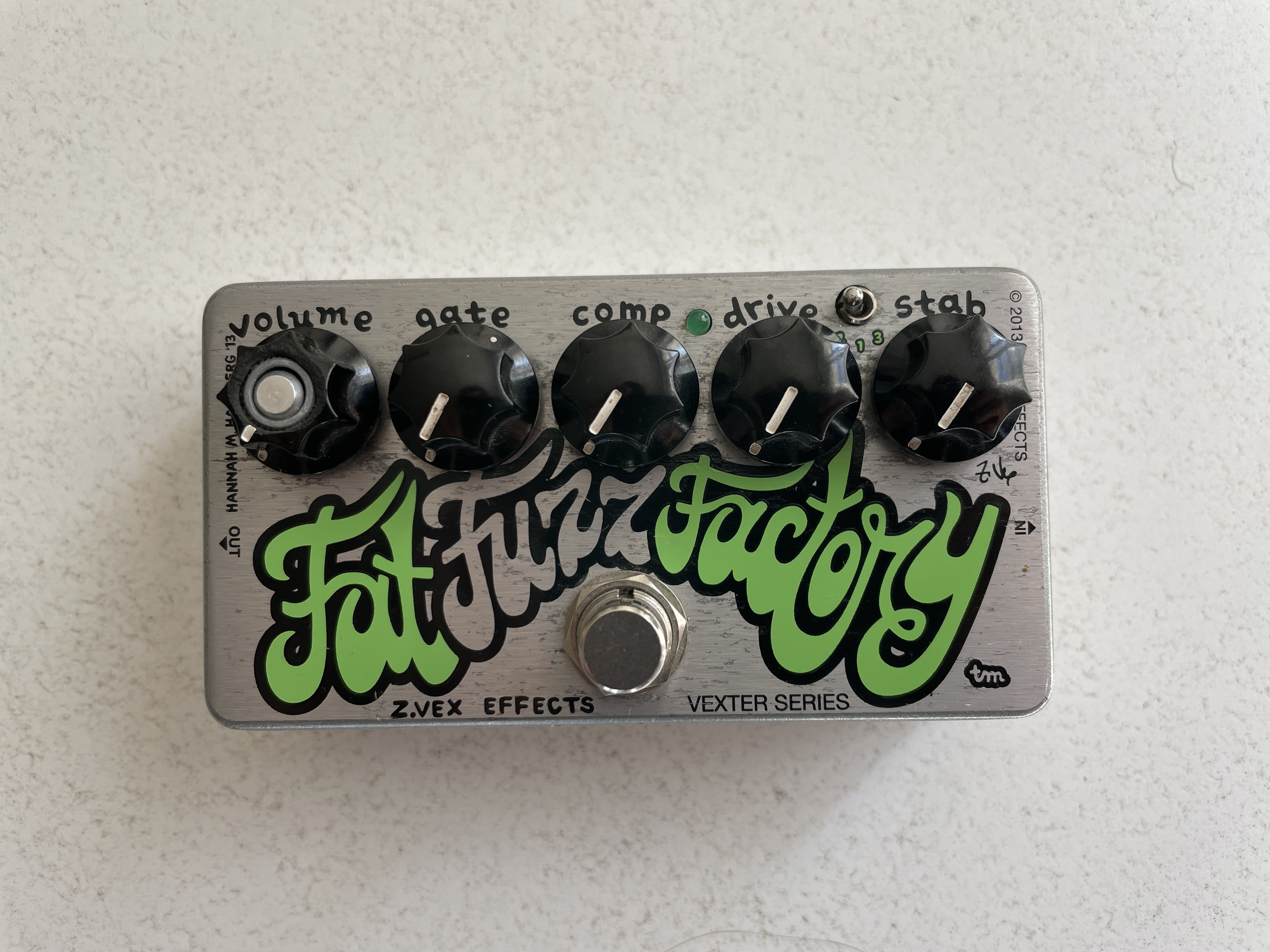 Vends Zvex Fat Fuzz Factory