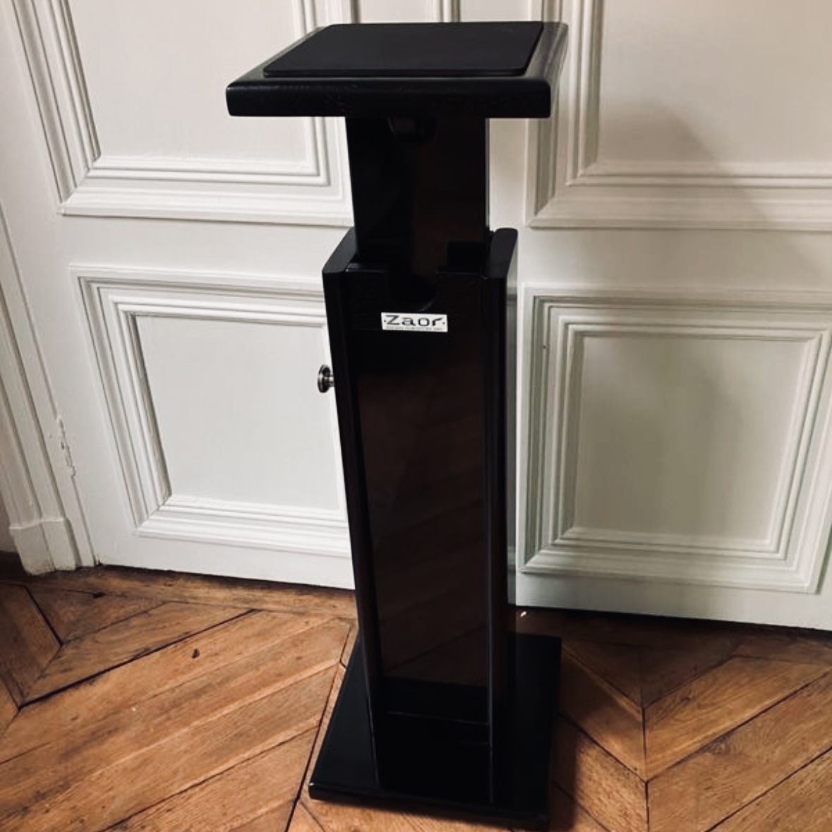 Vends paire de stand Zaor - Wood Black Finition