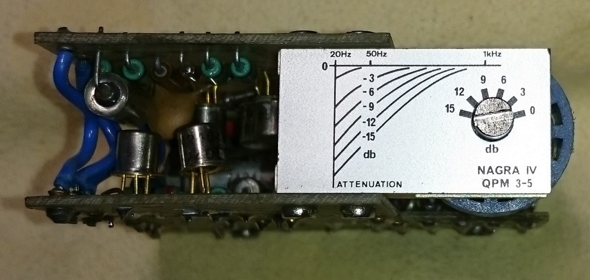Vends pour NAGRA 4,2 : le module préamplificateur de MICROPHONE QPM 3-5