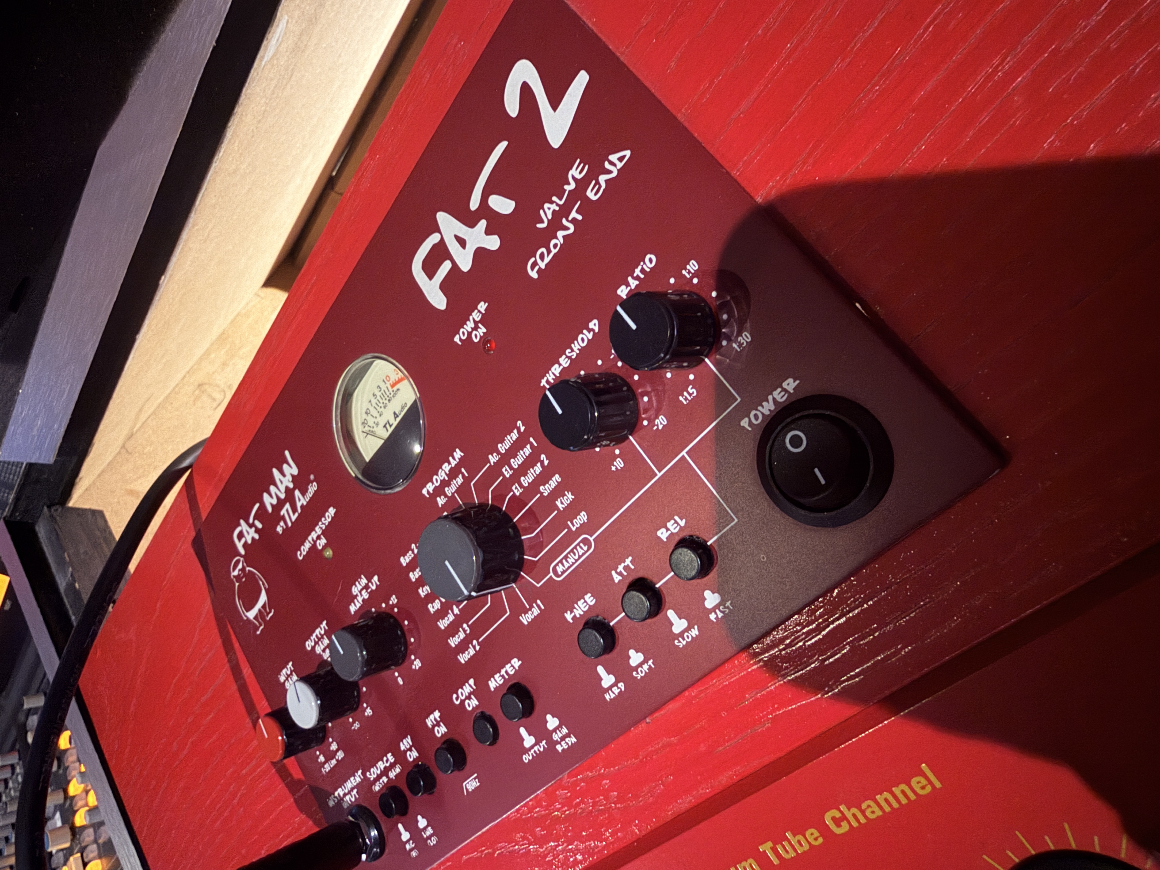 Preampli compresseur TL AUDIO Fat2