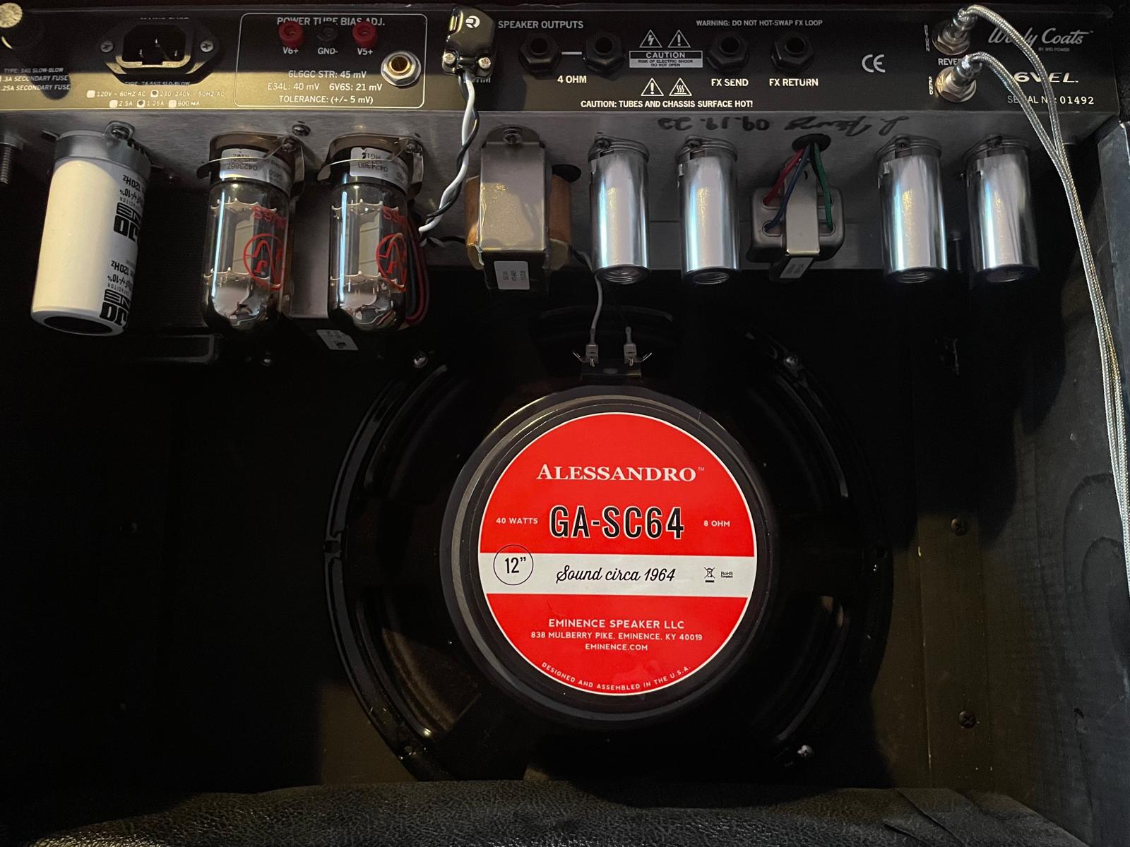 Eminence GA-SC64 Alessandro 8 ohms