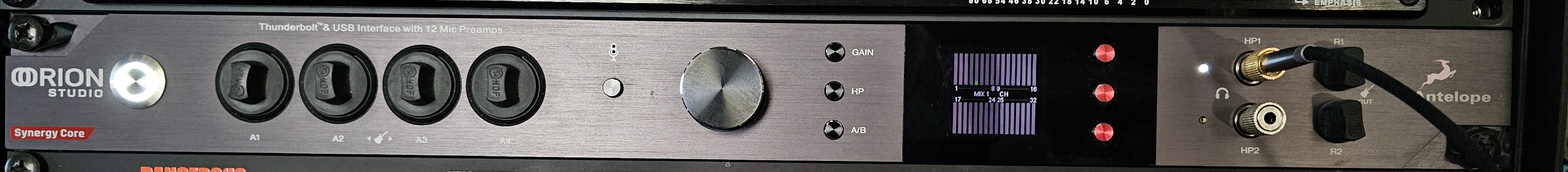 Antelope Orion Studio Synergy Core – Très Bon Etat – Studio Non-fumeur (bundle avec Dangerous Music Source disponible)