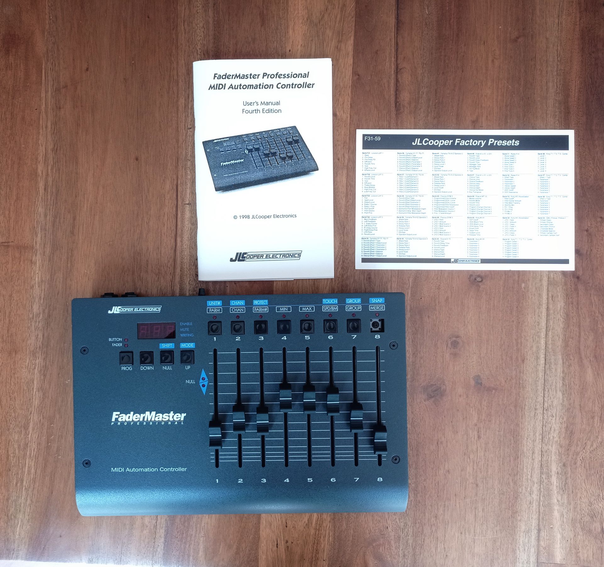 JL Cooper Electronics Fader Master Pro (96347)