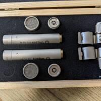 vends couple de oktava mk012 avec capsule cardioïde