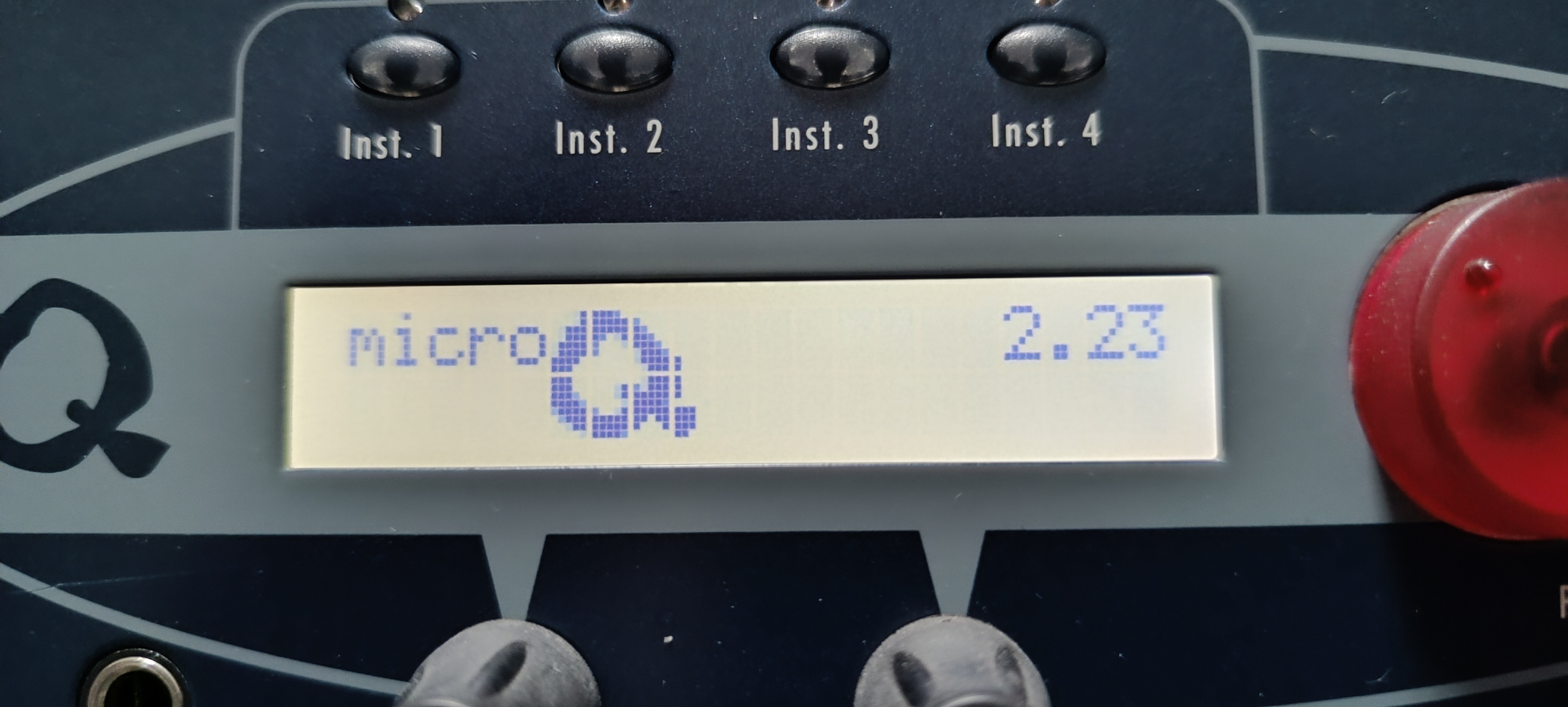 Vends Waldorf micro Q