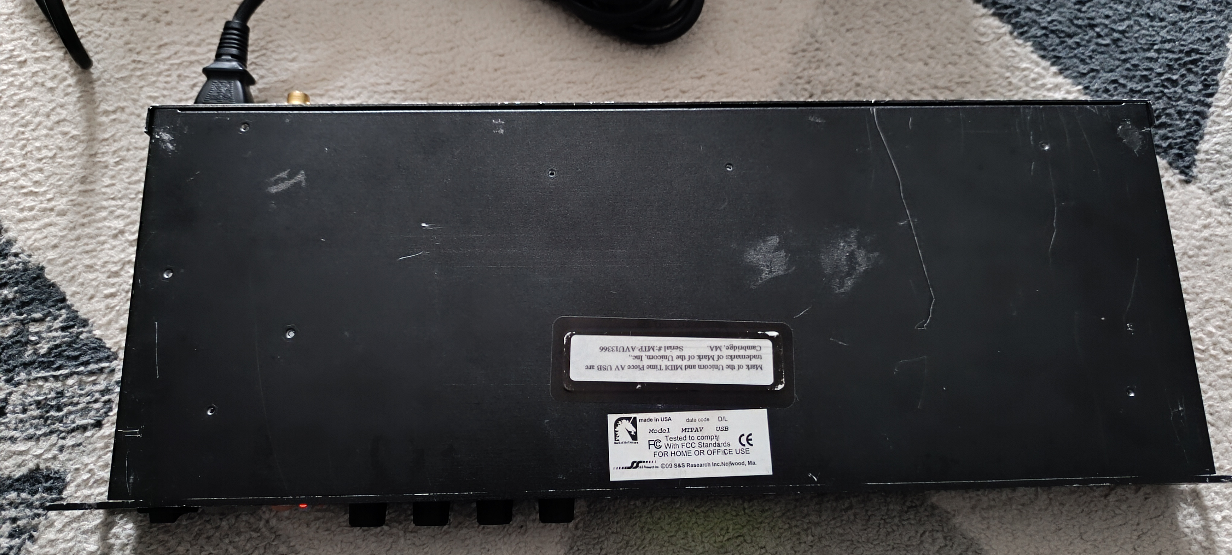 MOTU Midi Timepiece AV USB (21477)