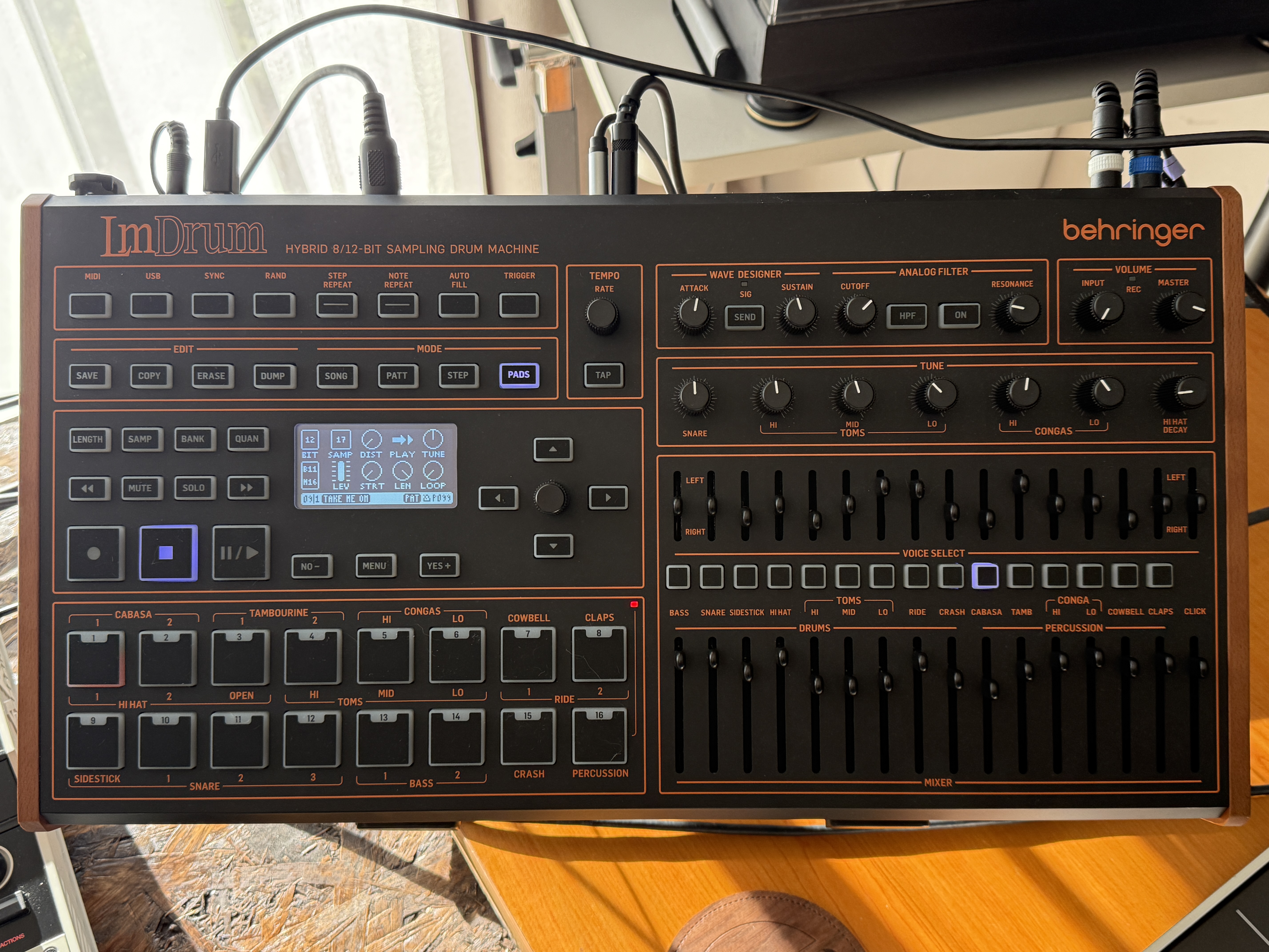 Vends LM DRUM Behringer 