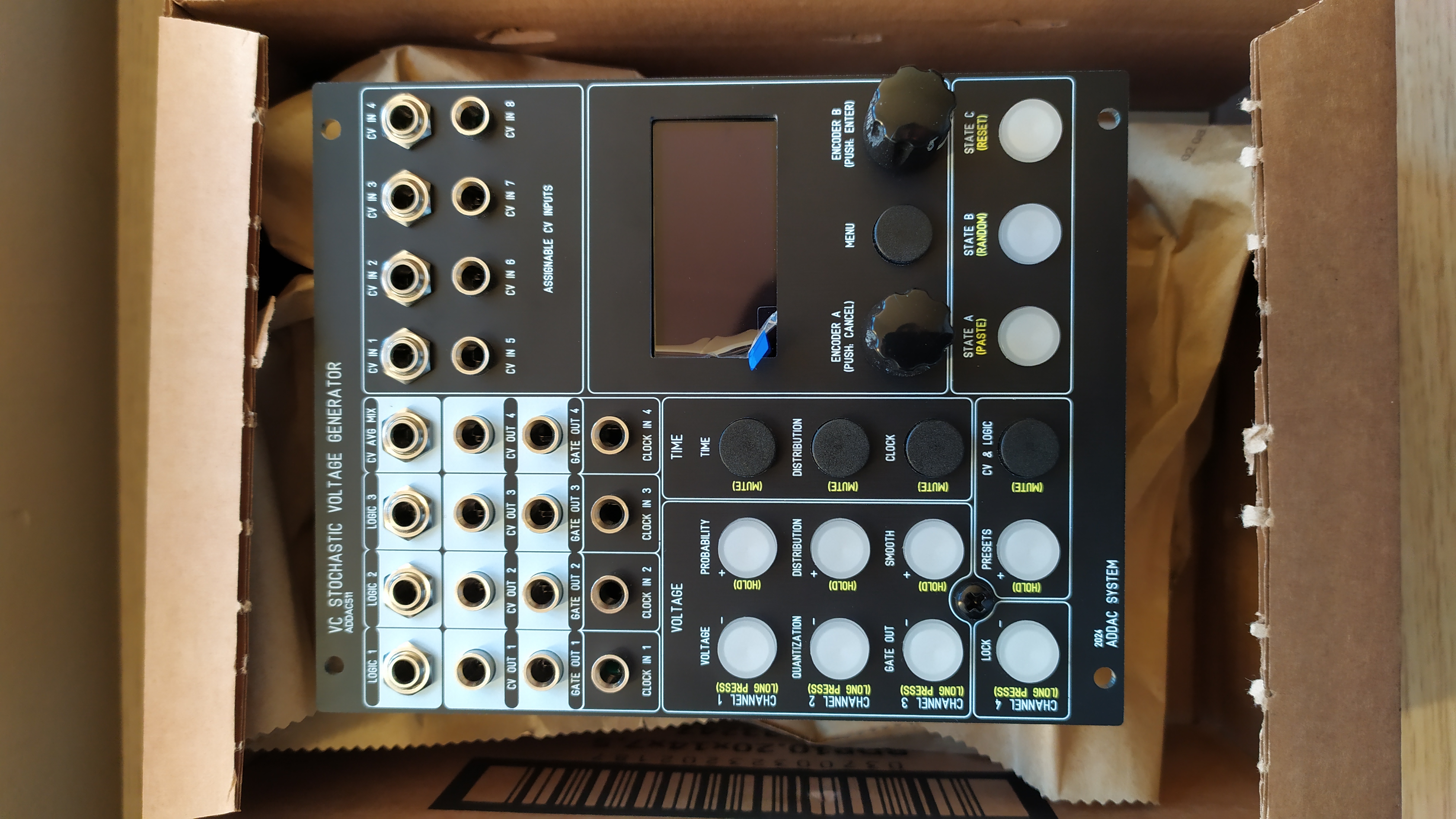 Vends ADDAC511 VC Stochastic