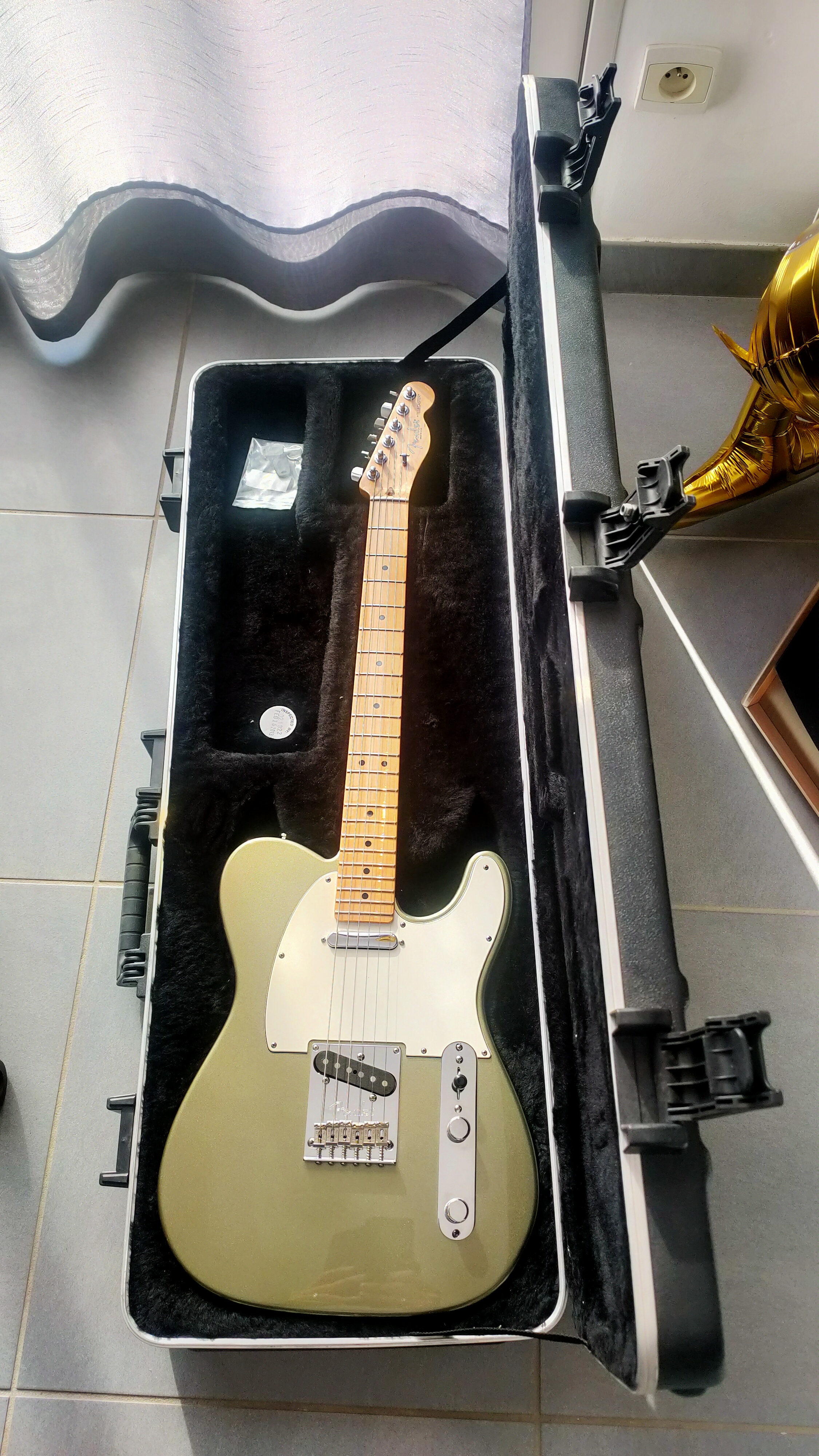Telecaster usa 2013 jade pearl metallic