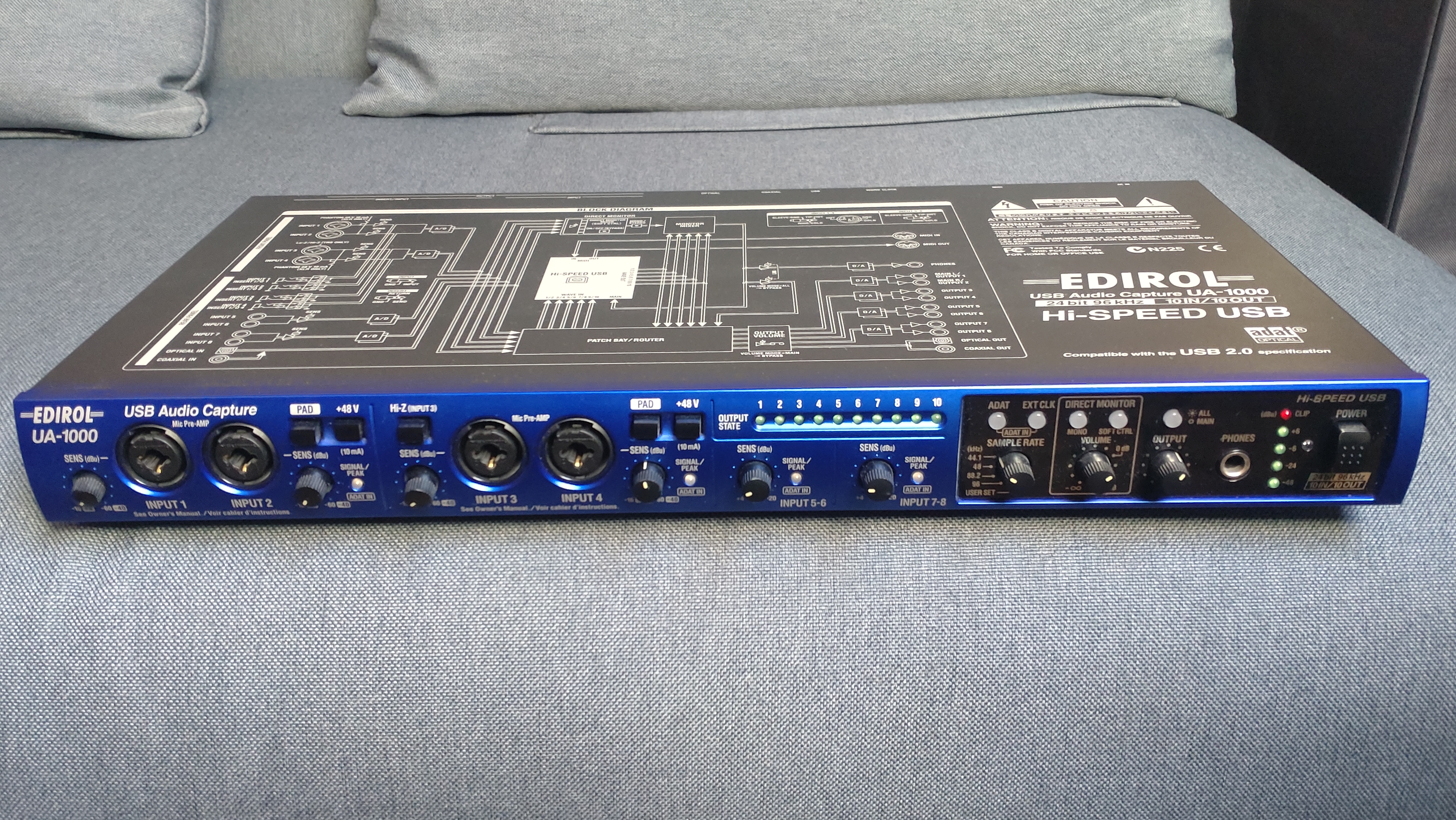  Interface USB EDIROL UA-1000